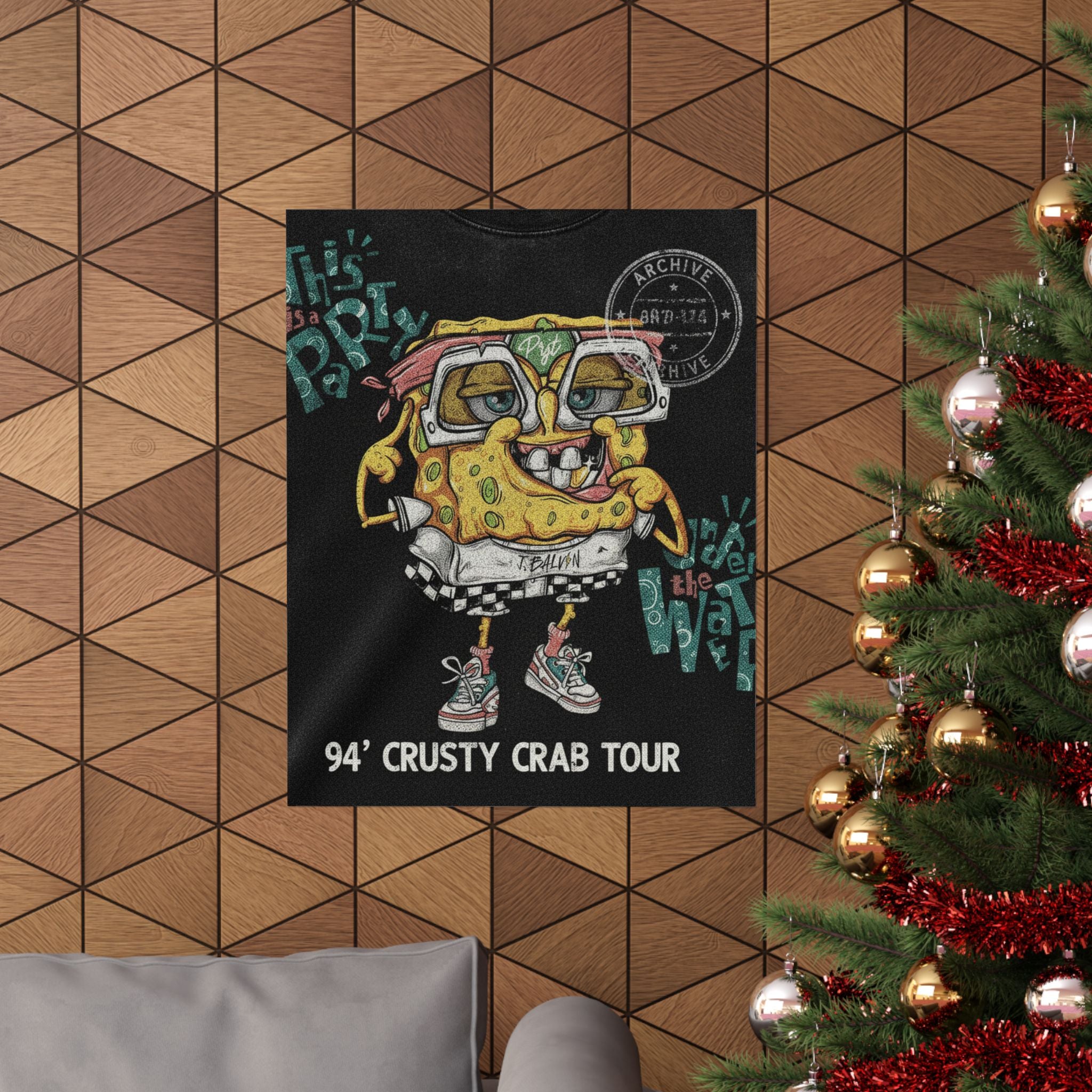 Vintage Bootleg — Sponge — Matte Poster