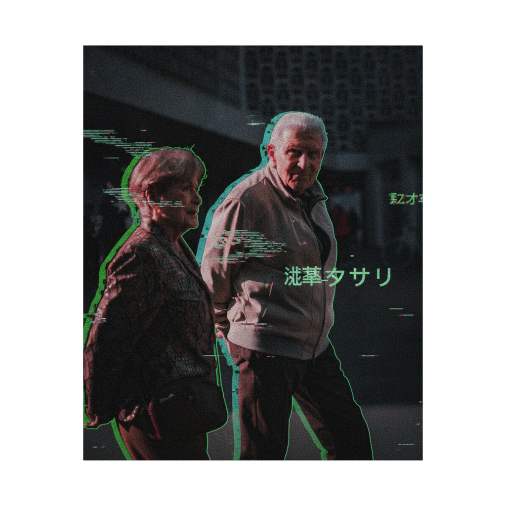 Glitch Culture — Person — Matte Poster