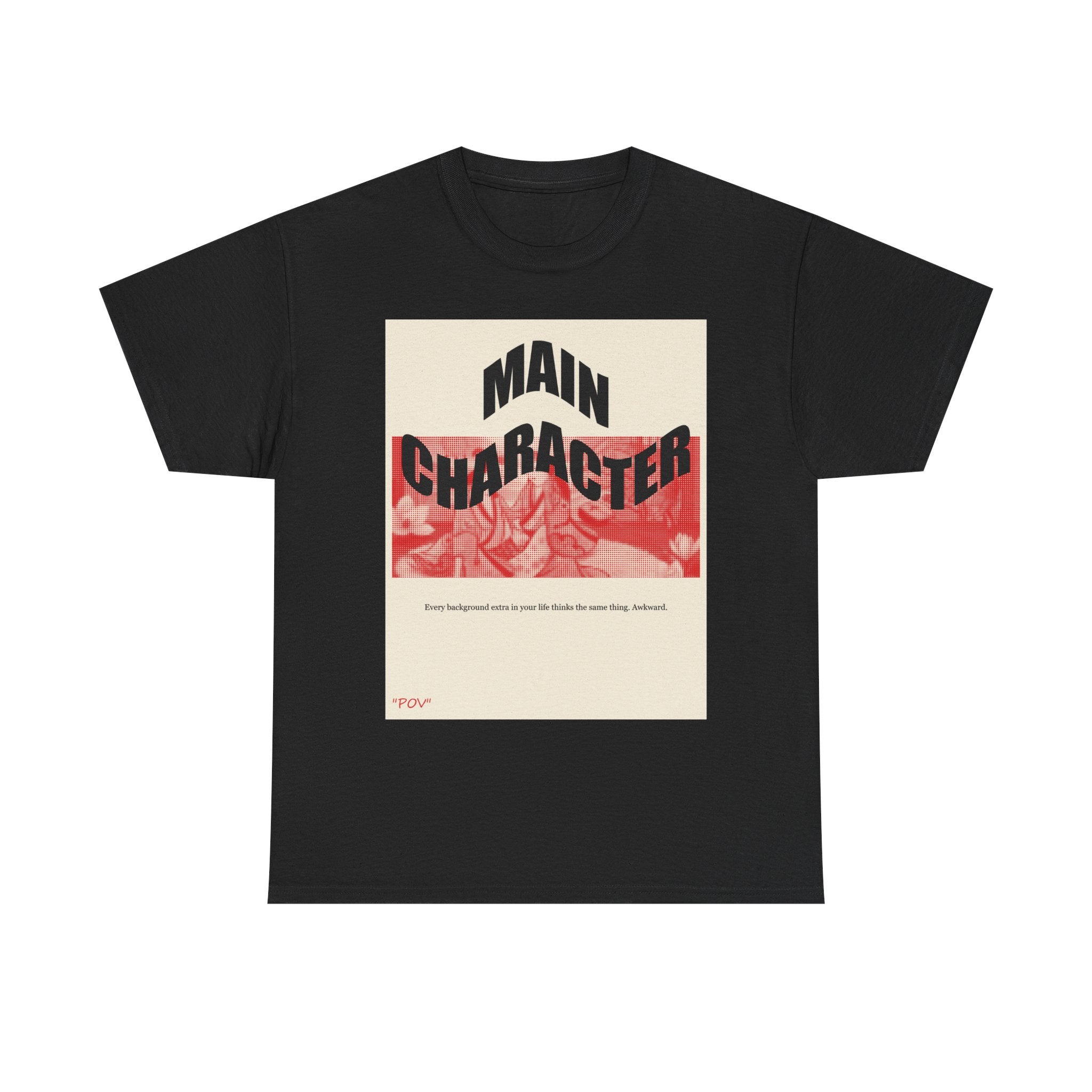 MAIN CHARACTER graphic tee by Zukkay