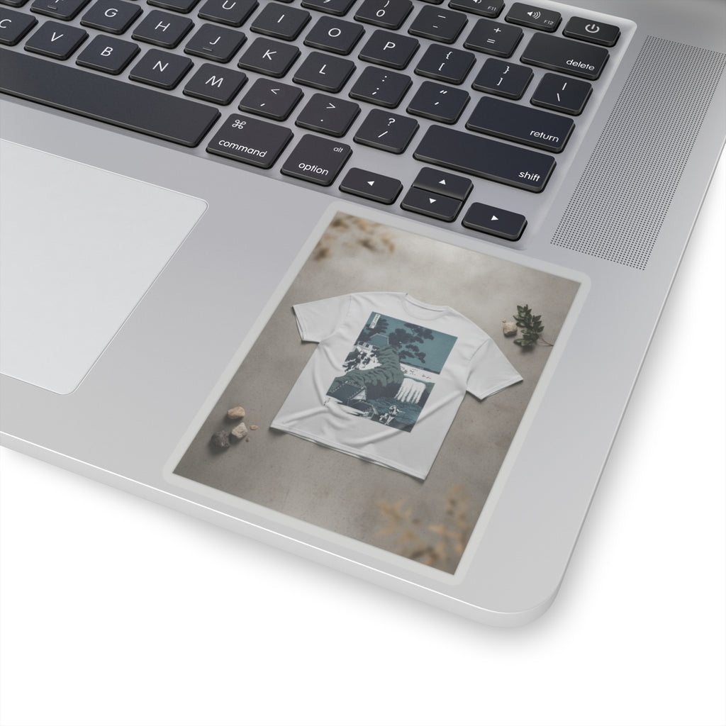 Product Marketing — Fall Of Aoiga Oka, Yedo — Kiss-Cut Sticker