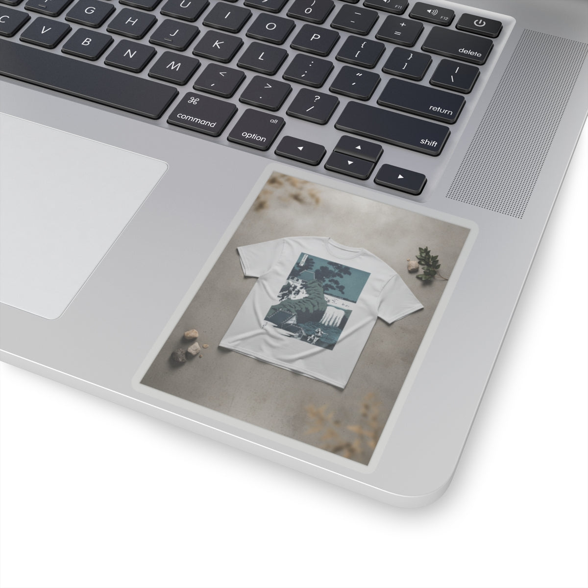 Product Marketing — Fall Of Aoiga Oka, Yedo — Kiss-Cut Sticker