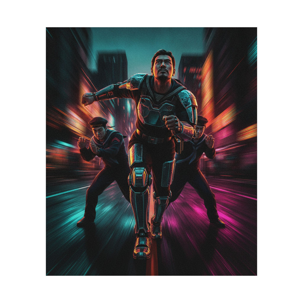 Fast Furious — Sailor Tanaka Ichitarō, From The Series Mirror Of Army And Navy Heroes — Matte Poster