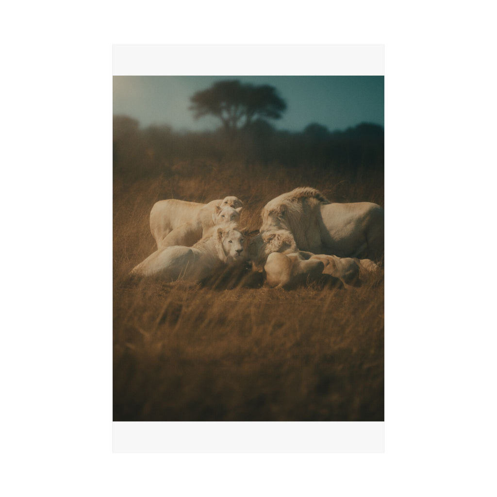 Cinematic — Lion — Matte Poster