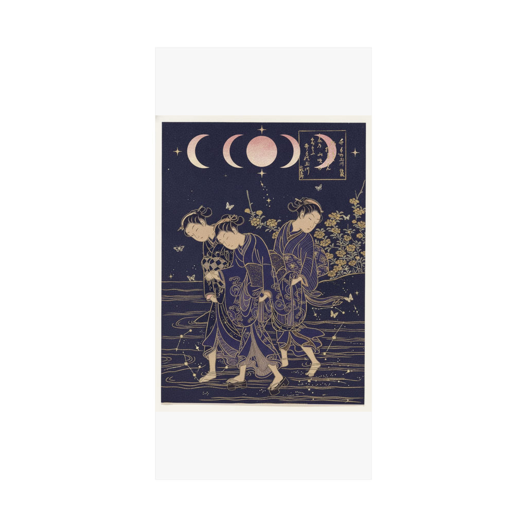 Celestial — The Tama River At Ide, Yamashiro Province — Matte Poster
