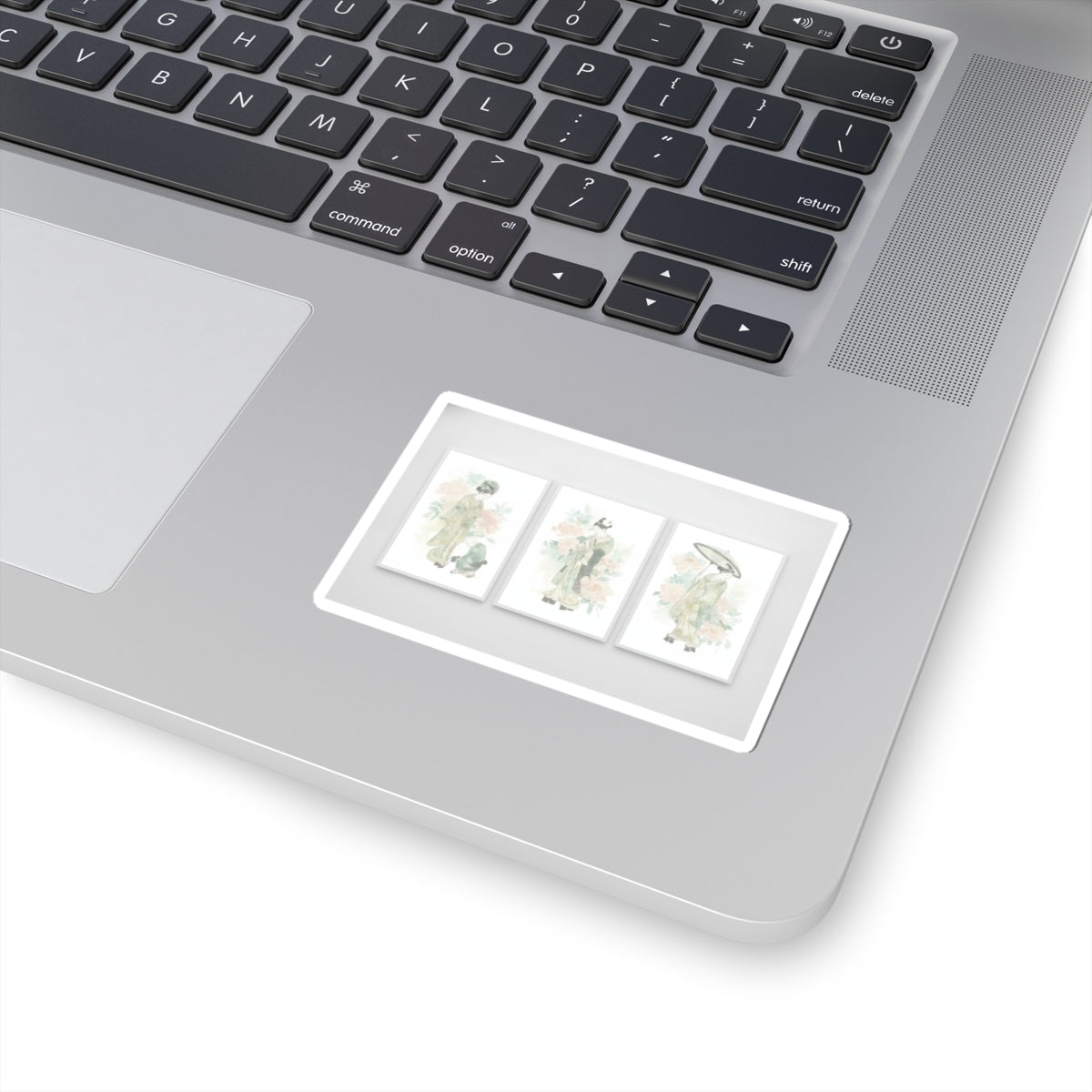 Watercolor — Tripytych Of Young Men — Kiss-Cut Sticker