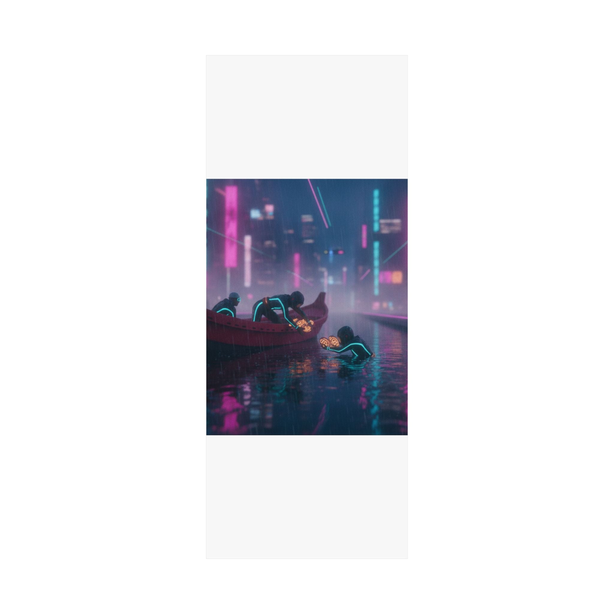 Neon Noir — Seishu Awabi-Tori No Zu — Matte Poster