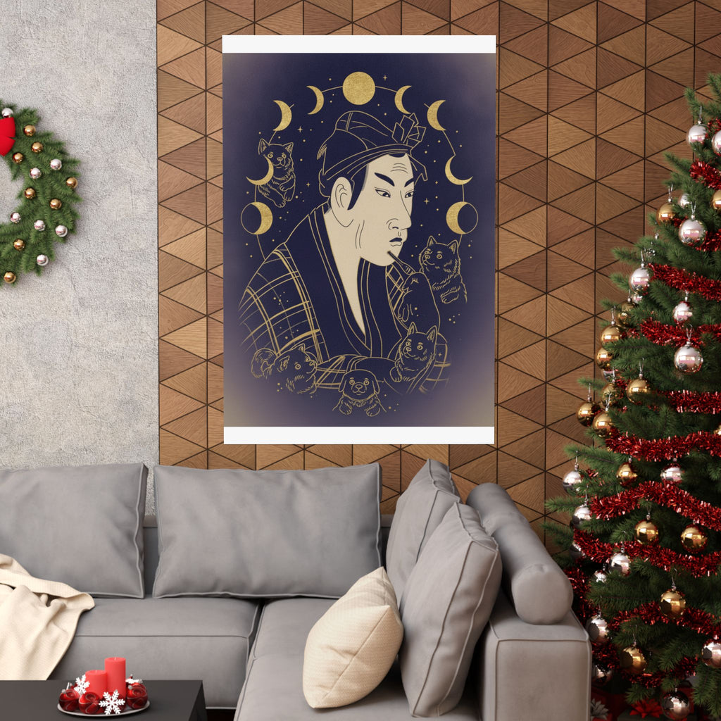 Celestial — The Actor Matsumoto Koshiro As Banzuin Chobei — Matte Poster