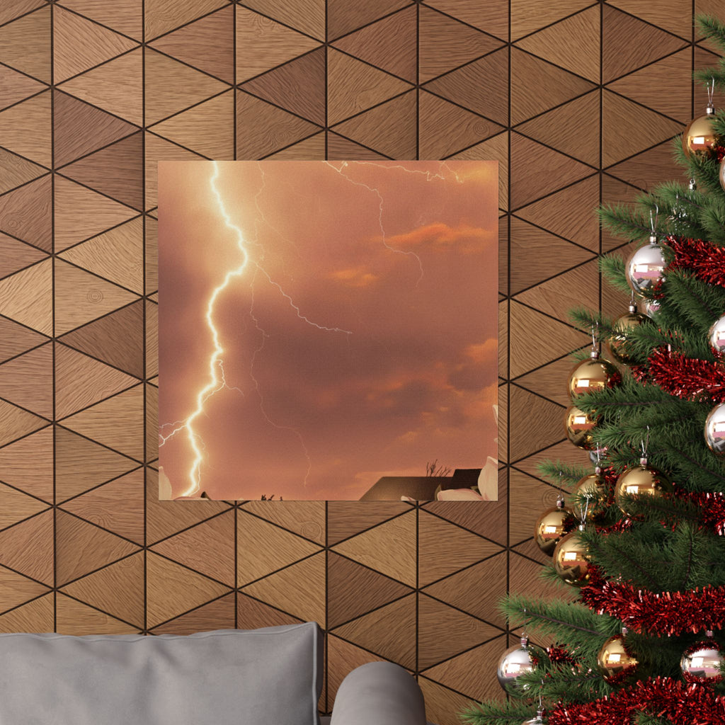 Southern Sunset — Lightning — Matte Poster