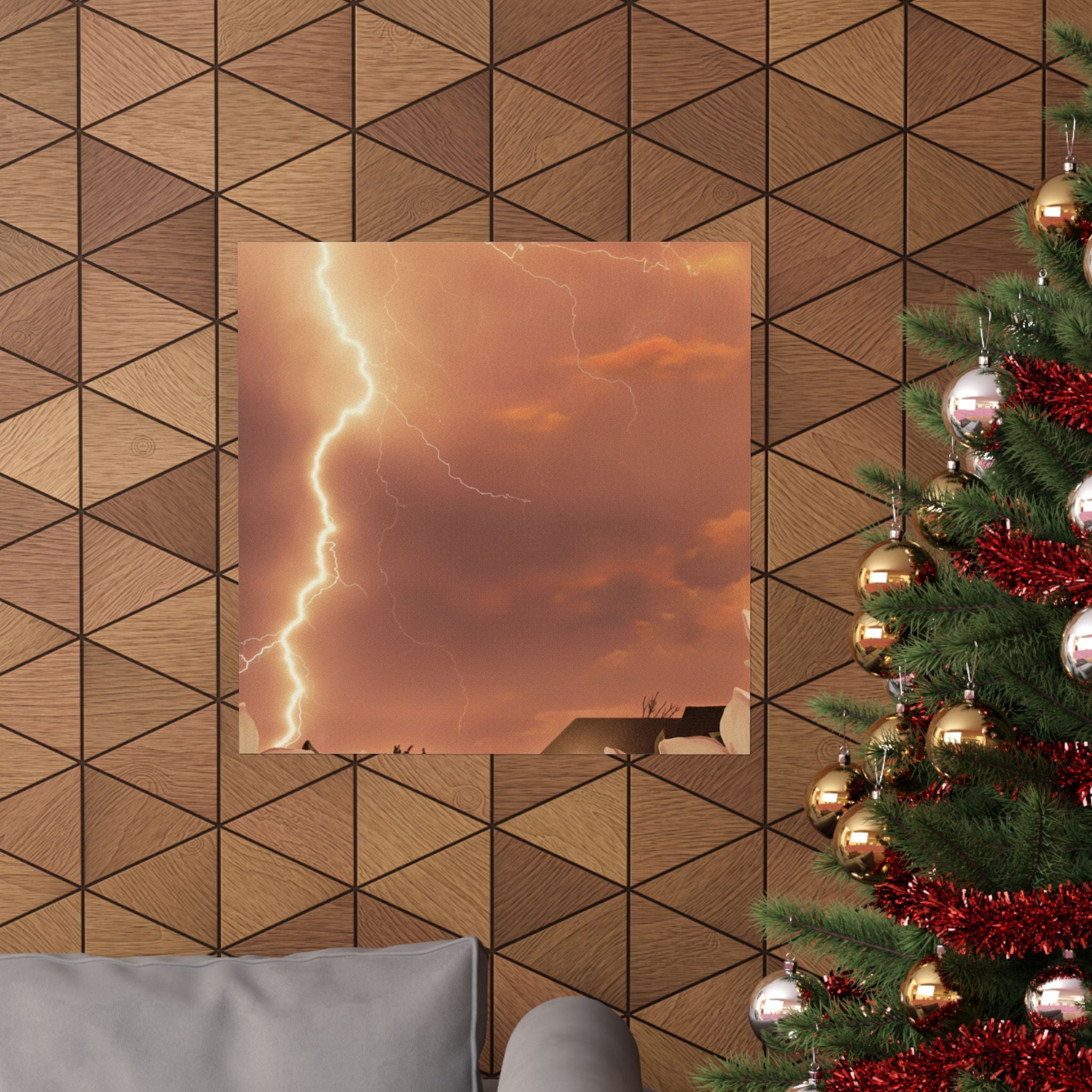 Southern Sunset — Lightning — Matte Poster