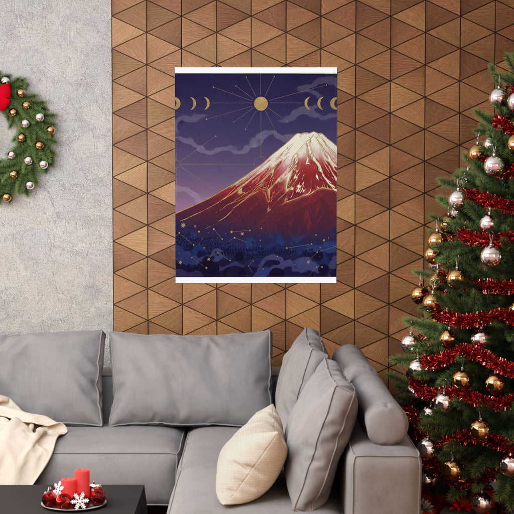 Celestial — South Wind, Clear Sky (Gaifū Kaisei), Also Known As Red Fuji, From The Series Th — Matte Poster