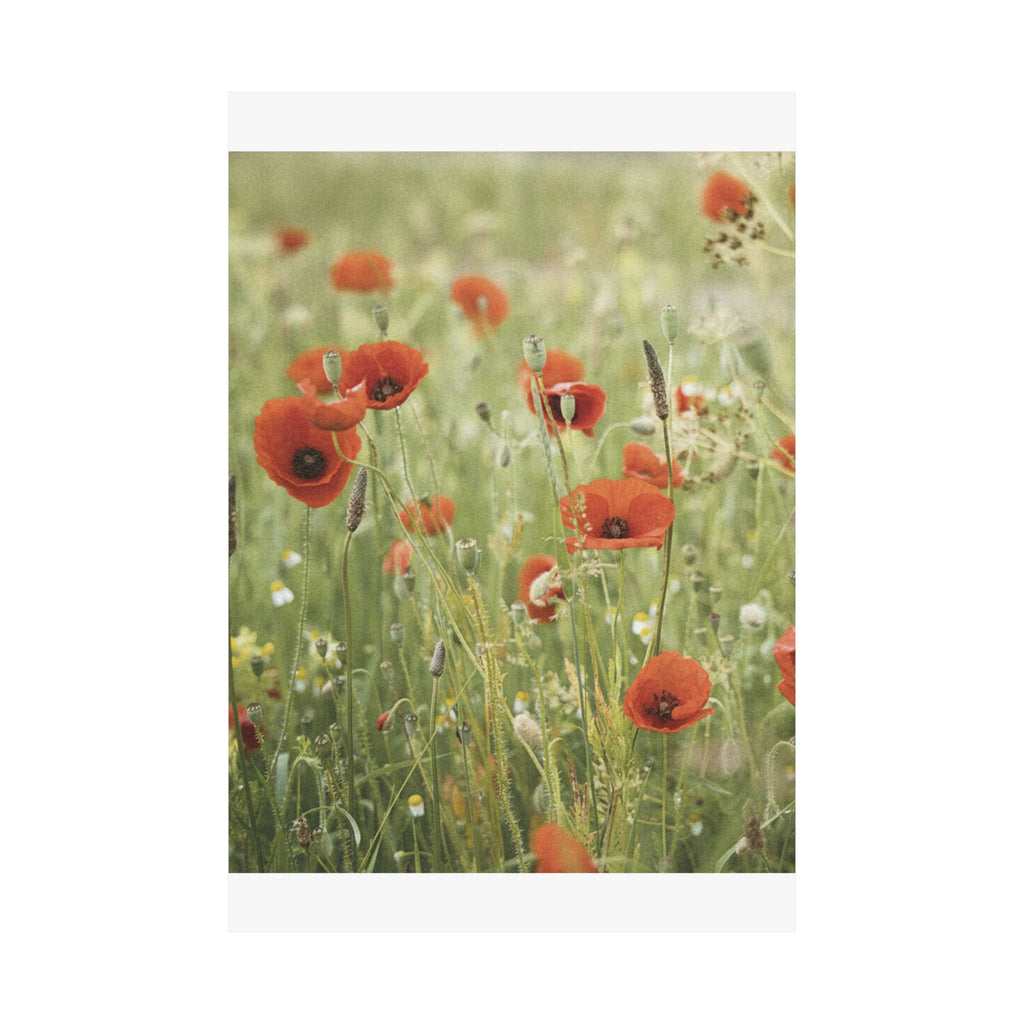 Watercolor — Flower — Matte Poster