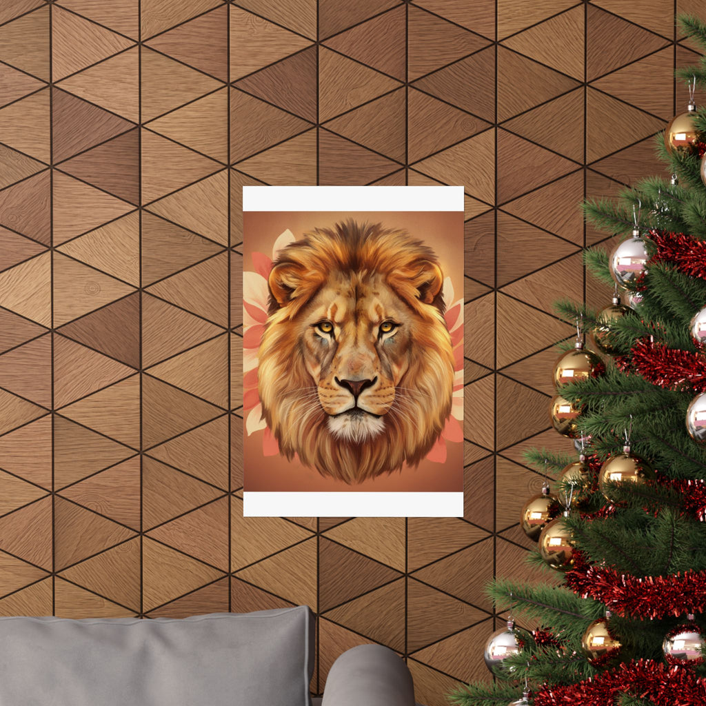 Southern Sunset — Lion — Matte Poster