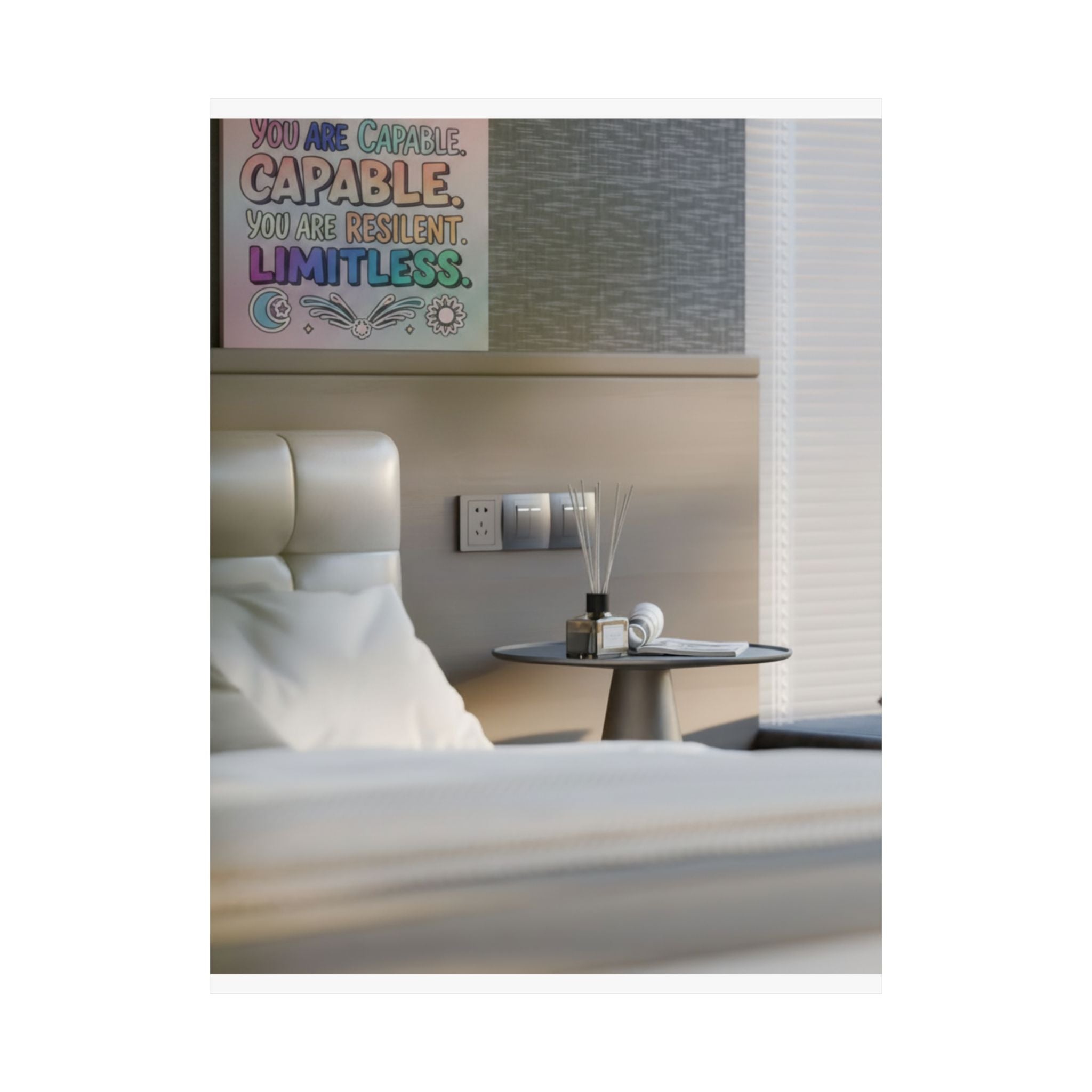 Affirmation — Bedroom — Matte Poster
