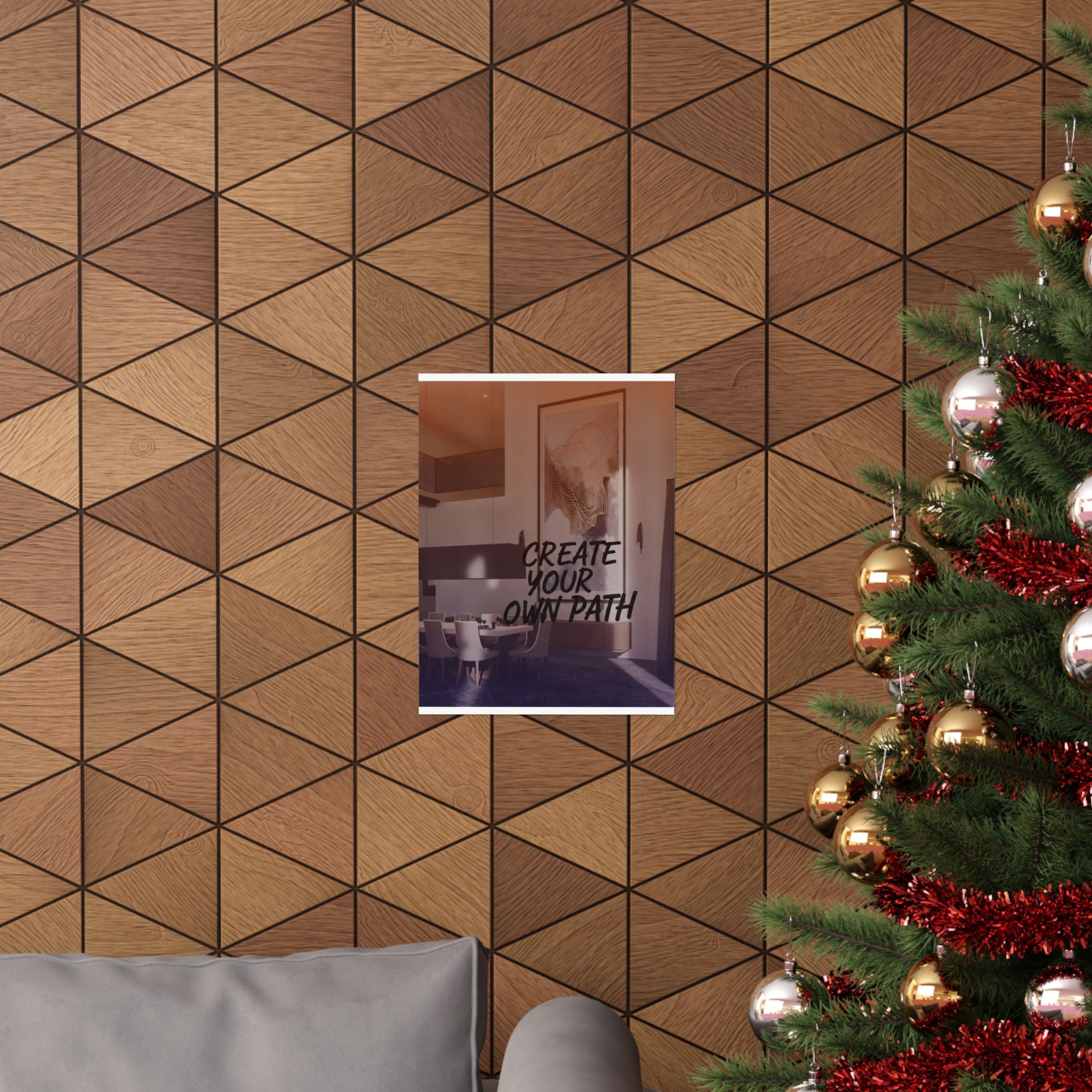 Affirmation — Abstract — Matte Poster
