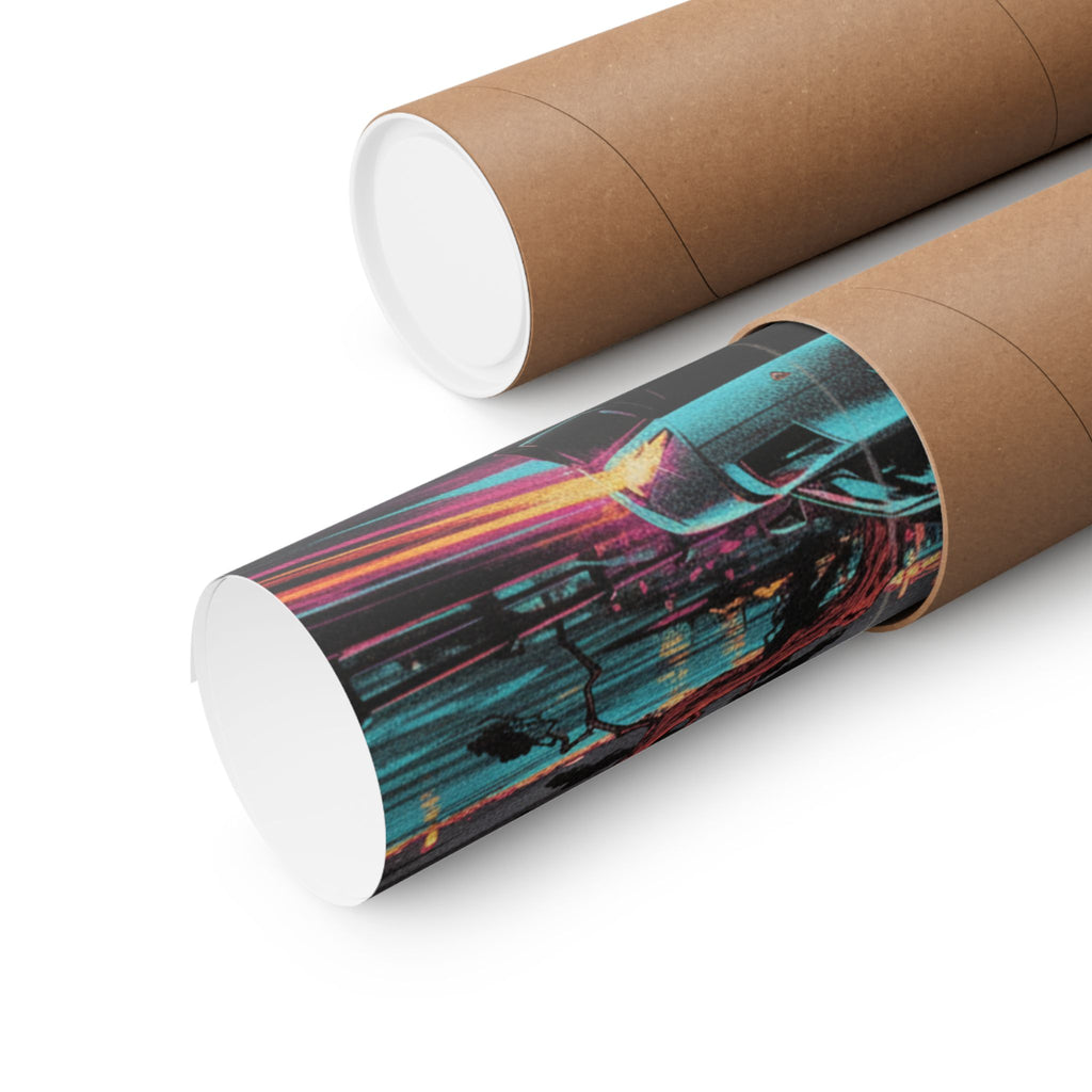 Fast Furious — Shinagawa Hakkei Zaka — Matte Poster