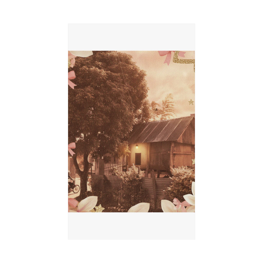 Southern Sunset — House — Matte Poster