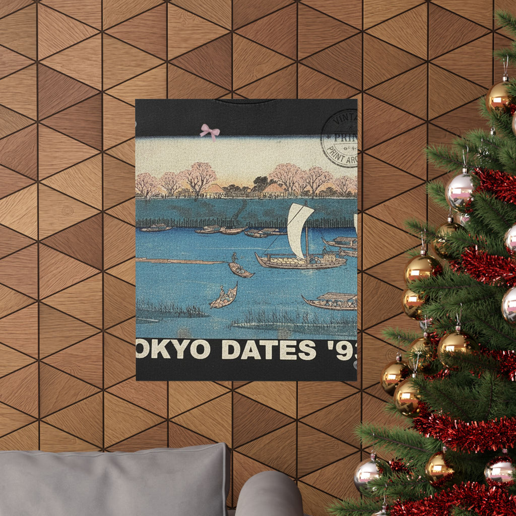 Vintage Bootleg — Sumidagawa Mimeguri Hana Zakari No Kei — Matte Poster