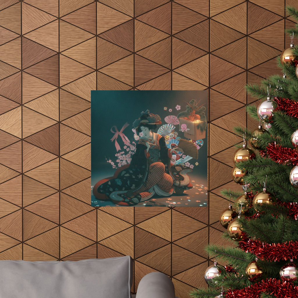 Cinematic — Courtesan And New Year Decoration — Matte Poster