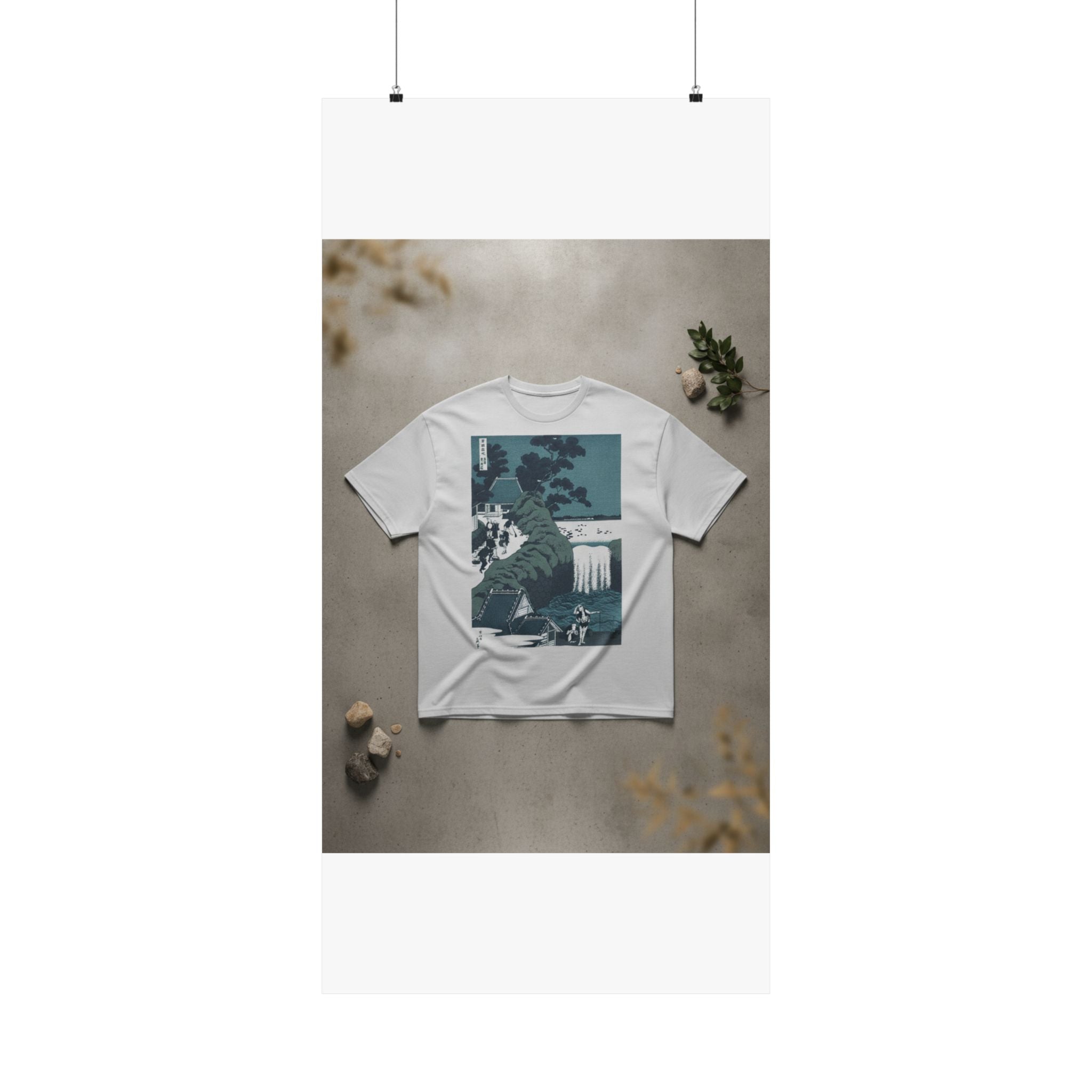 Product Marketing — Fall Of Aoiga Oka, Yedo — Matte Poster