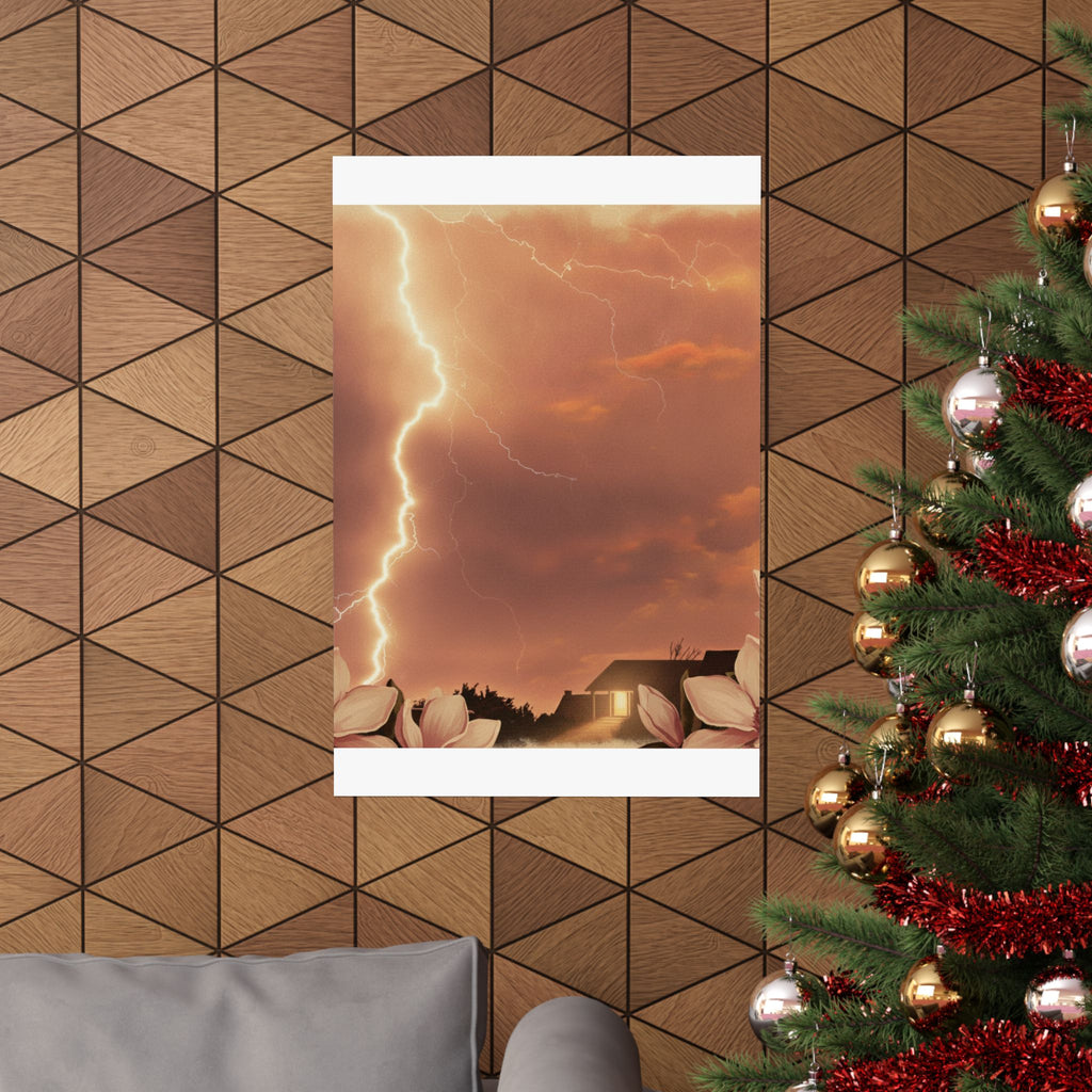 Southern Sunset — Lightning — Matte Poster