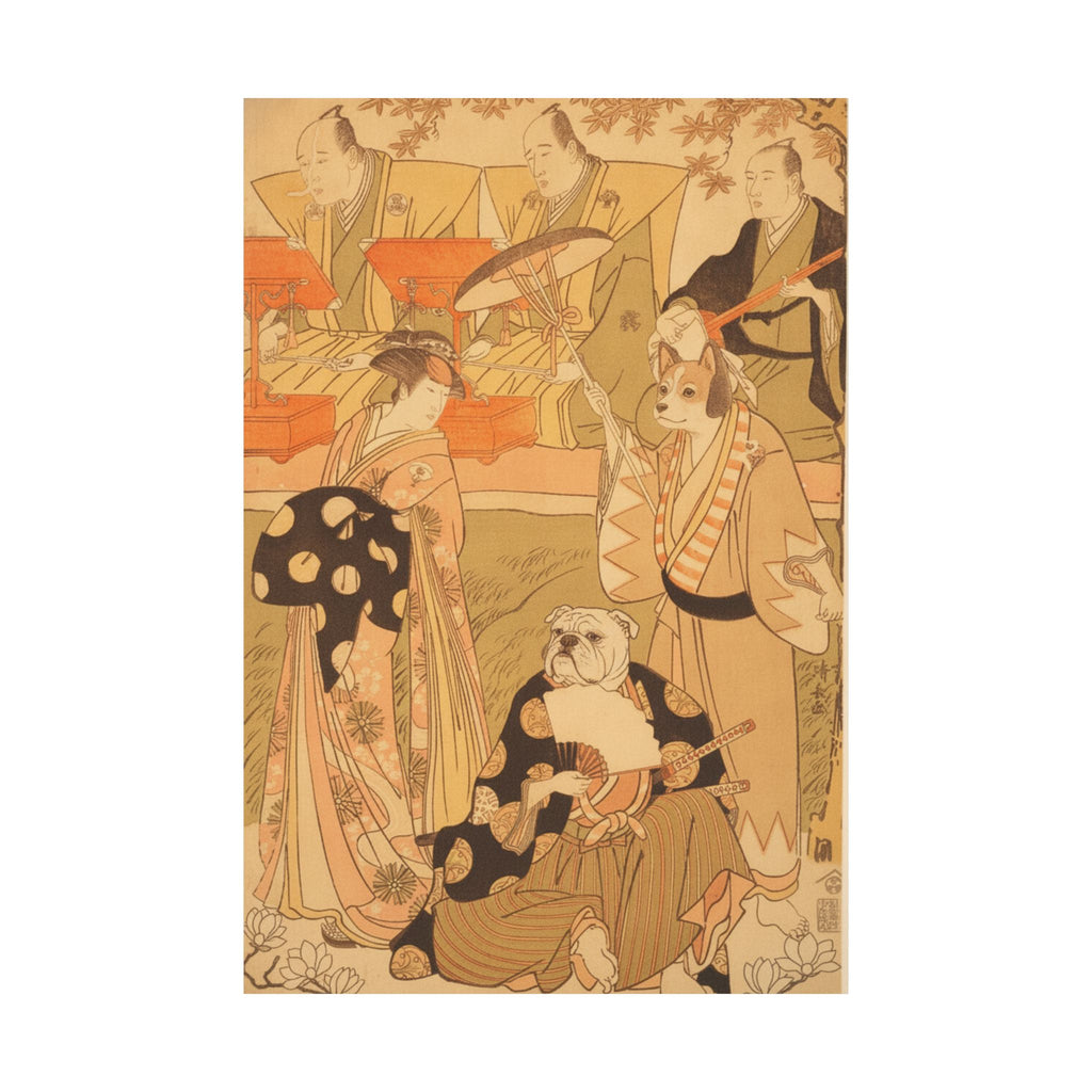 Southern Sunset — Theatrical Scene, With Musicians — Matte Poster