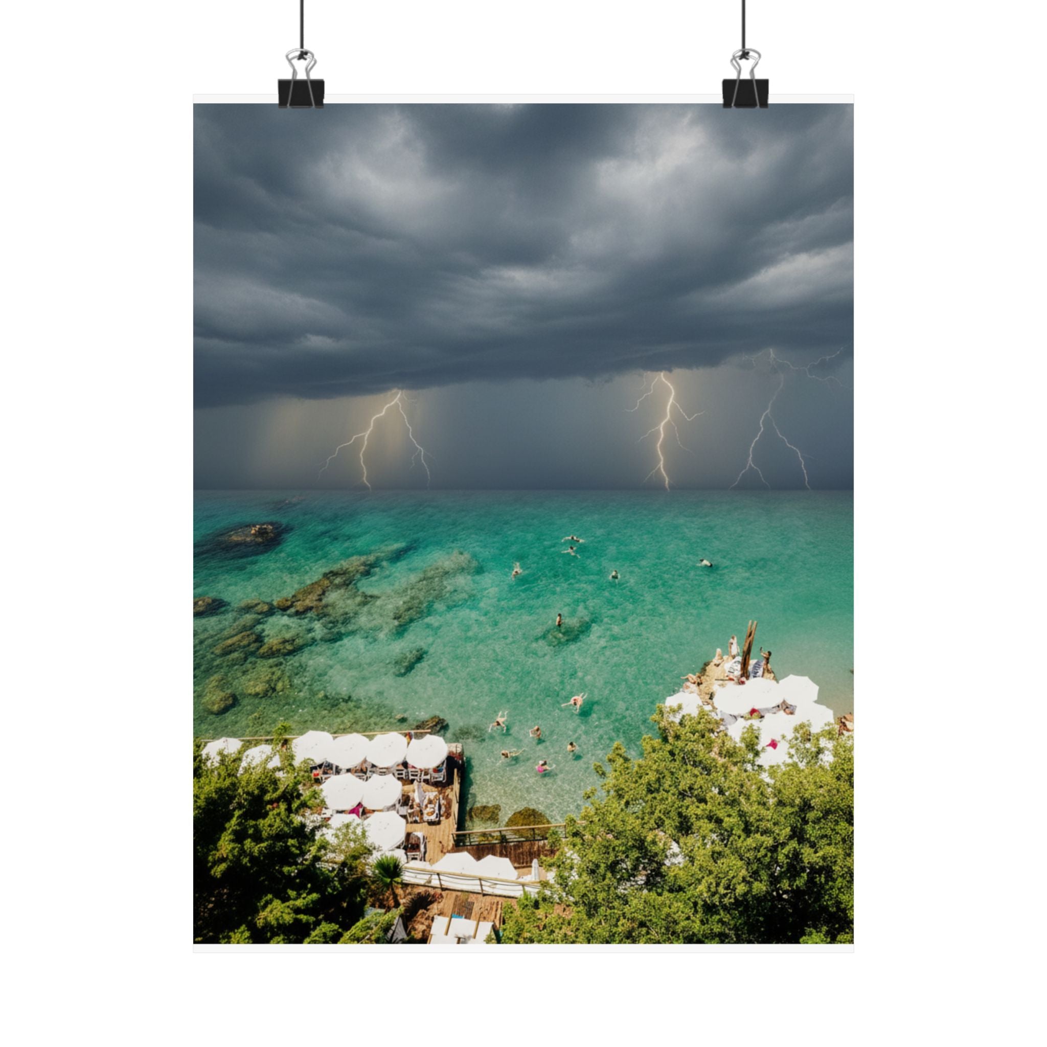 Dramatic Storm art print — product view 21