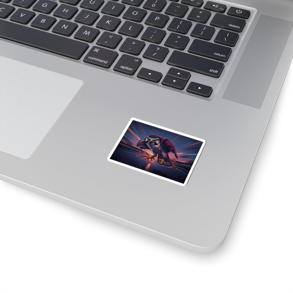 Fast Furious — Hawk Tied To Perch — Kiss-Cut Sticker