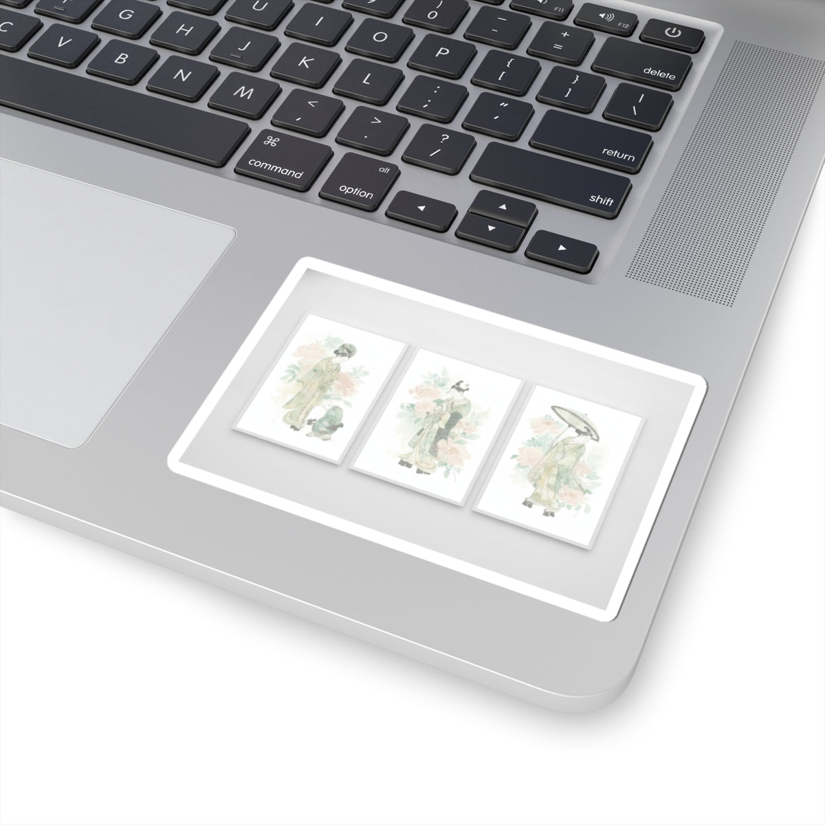 Watercolor — Tripytych Of Young Men — Kiss-Cut Sticker