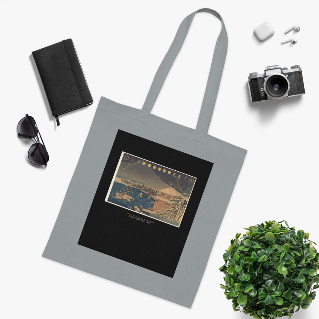 Minimalist Canvas Tote Bag For Everyday Carry