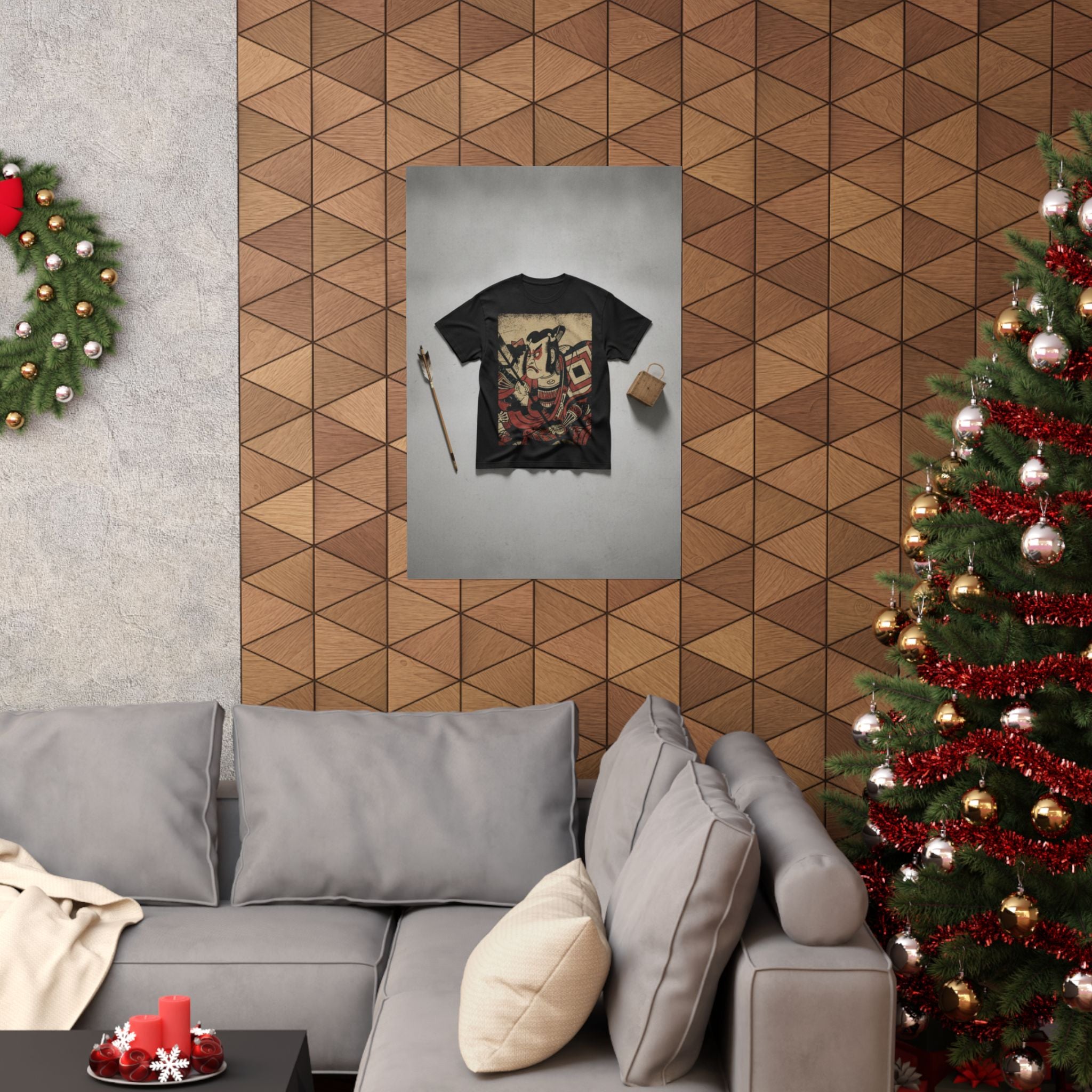 Product Marketing — An Actor Portrait (Wears A Danjuro Mon) — Matte Poster