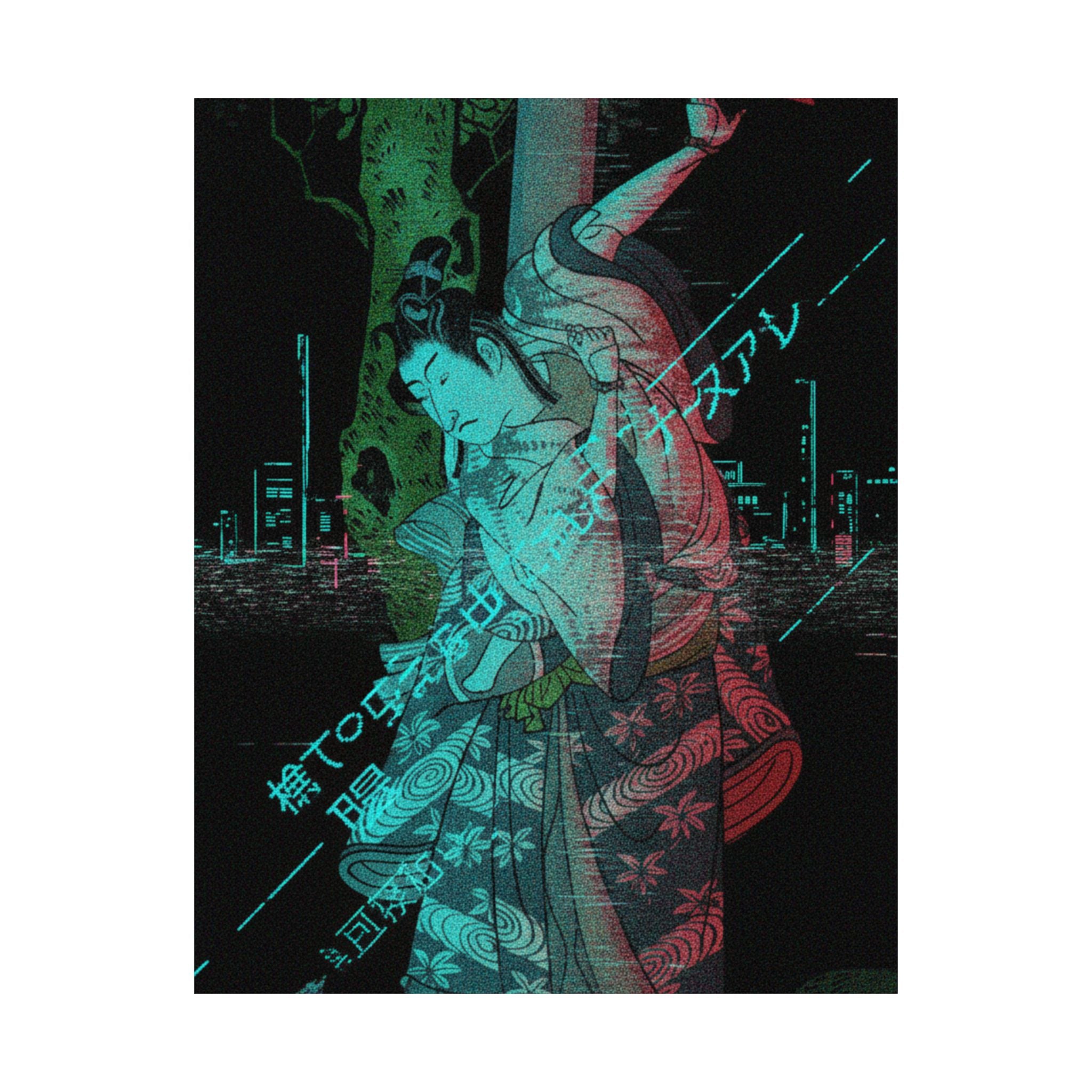 Glitch Culture — Portrait Of An Actor — Matte Poster