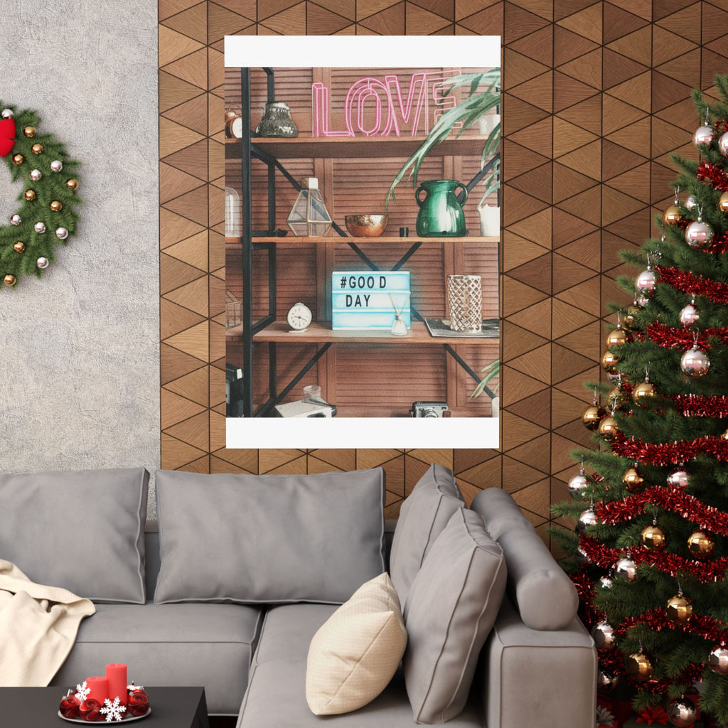 Watercolor — Home — Matte Poster