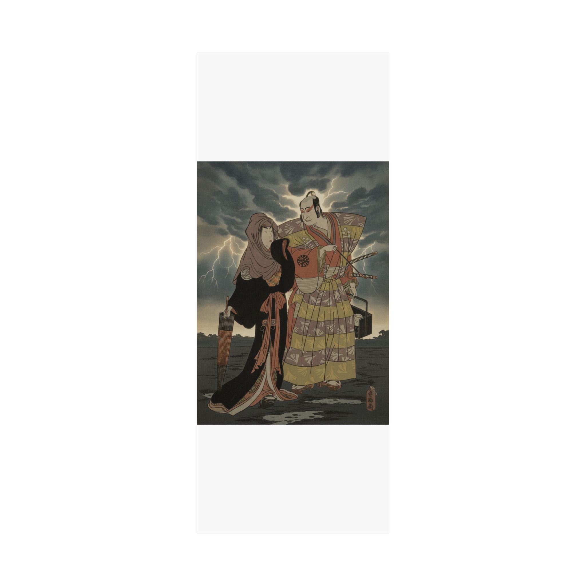 Dramatic Storm — Scene From A Drama — Matte Poster