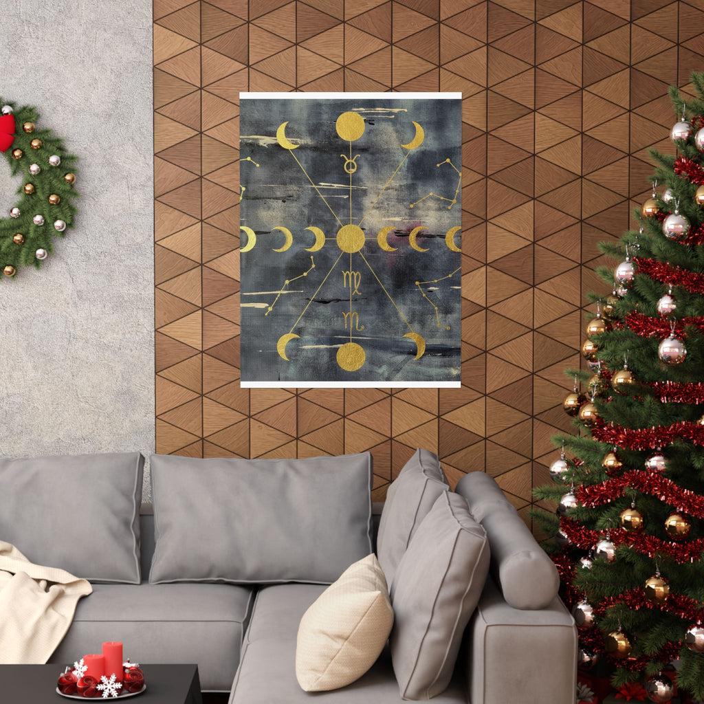 Celestial — Abstract — Matte Poster