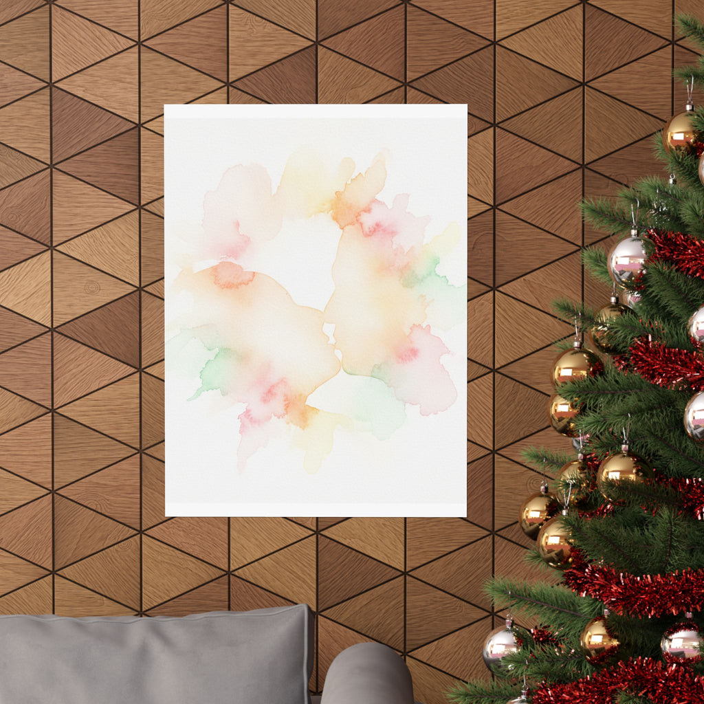 Watercolor — Abstract — Matte Poster