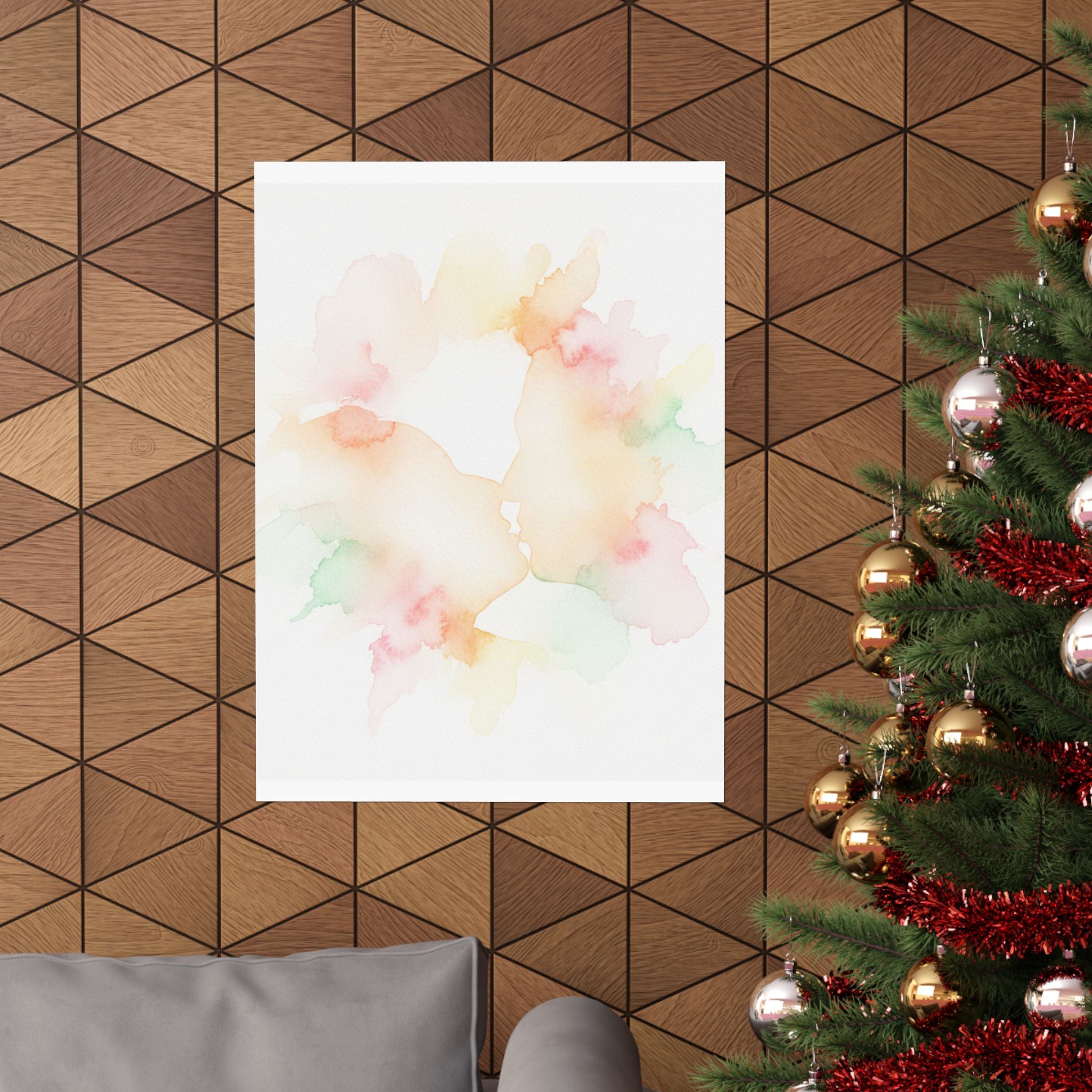 Watercolor — Abstract — Matte Poster