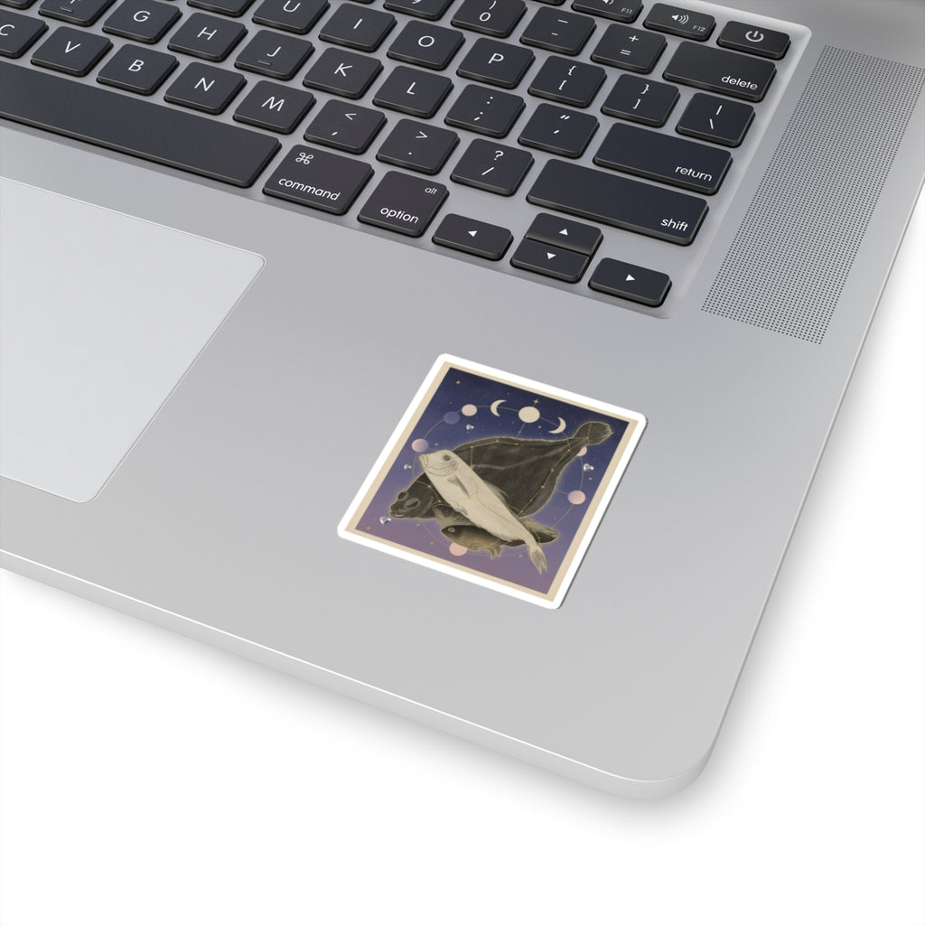 Celestial kiss-cut sticker — product view 11