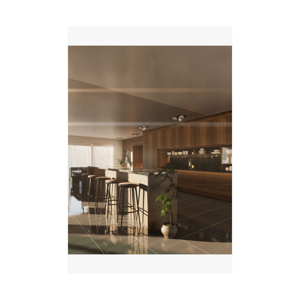 Cinematic — Kitchen — Matte Poster