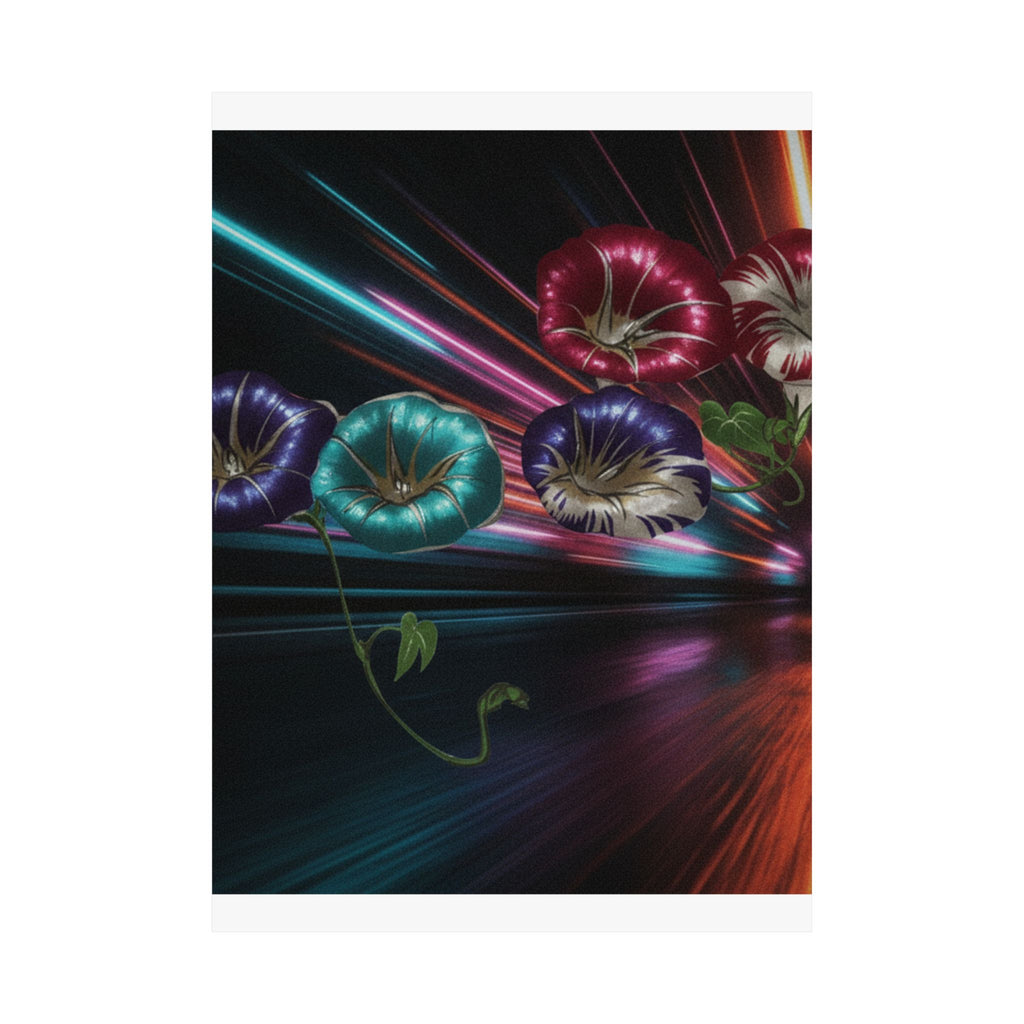 Fast Furious — Morning Glories — Matte Poster