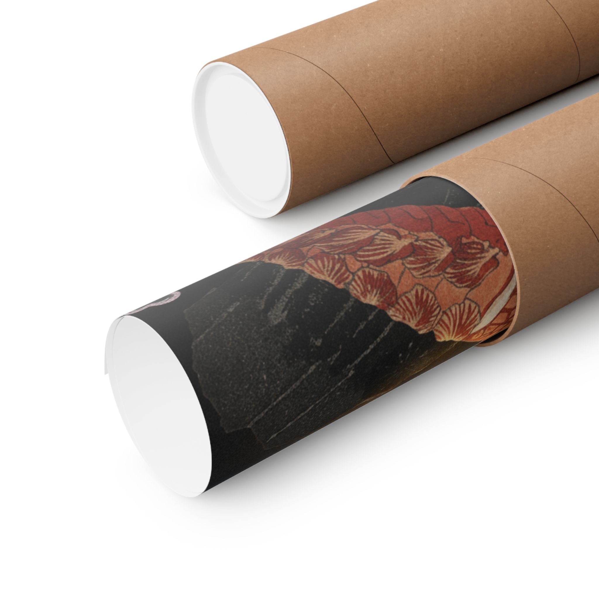 Dramatic Storm — Lobster On A Piece Of Charcoal — Matte Poster