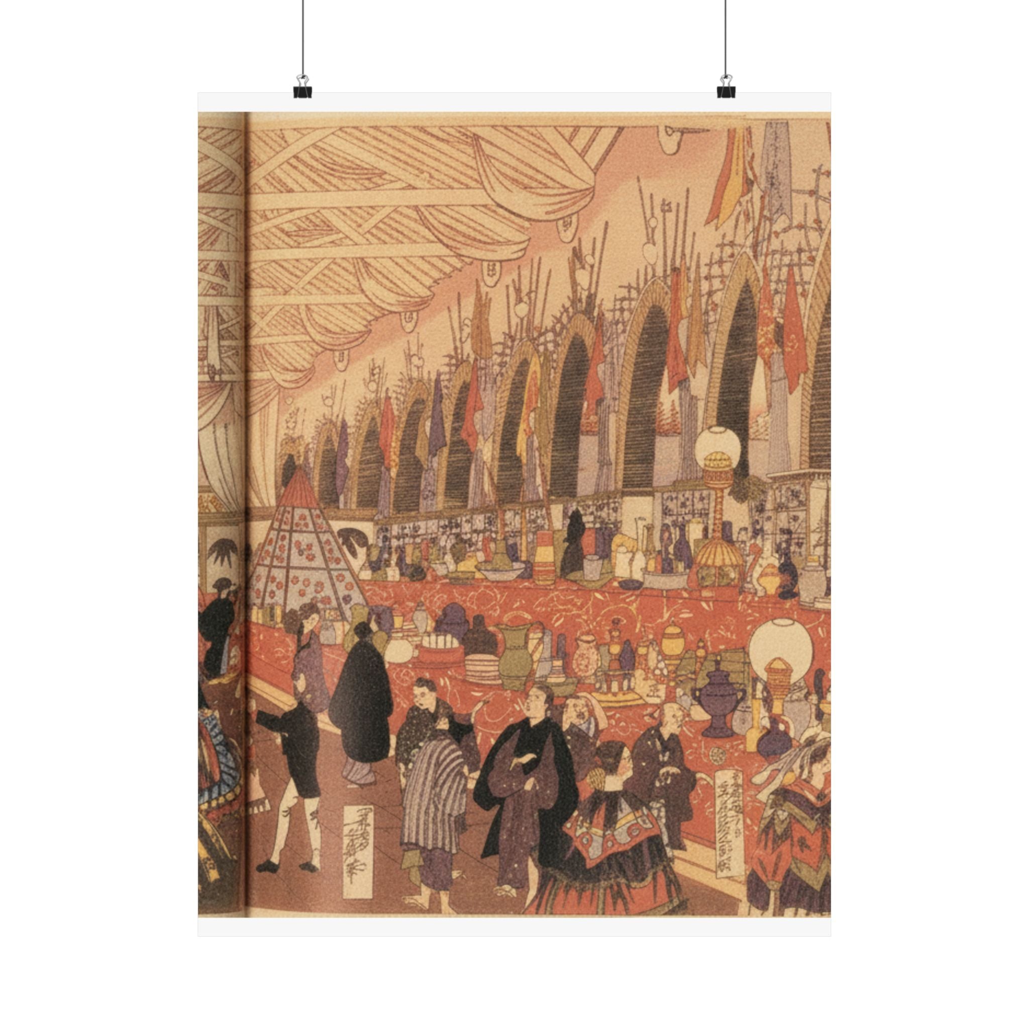 Southern Sunset — Picture Of A Prosperous English Trading Firm In Yokohama — Matte Poster