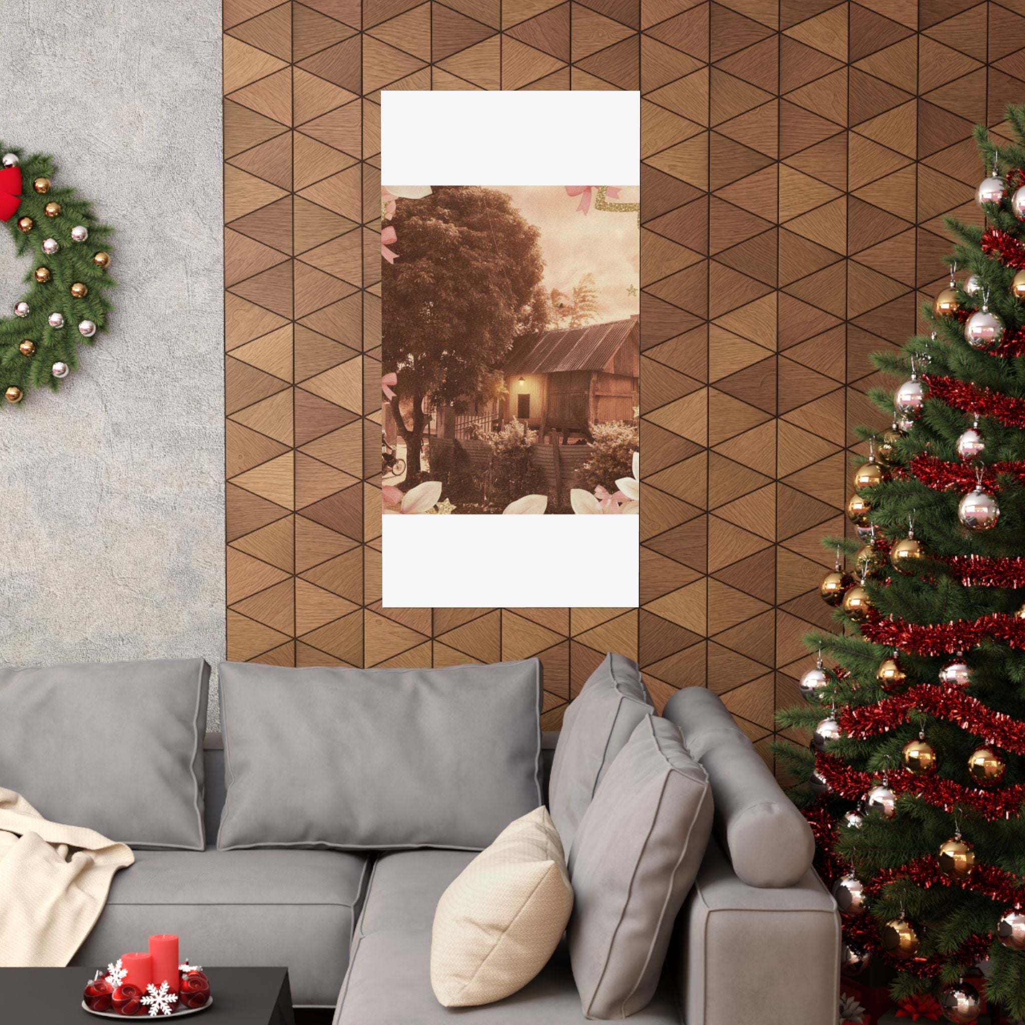 Southern Sunset — House — Matte Poster