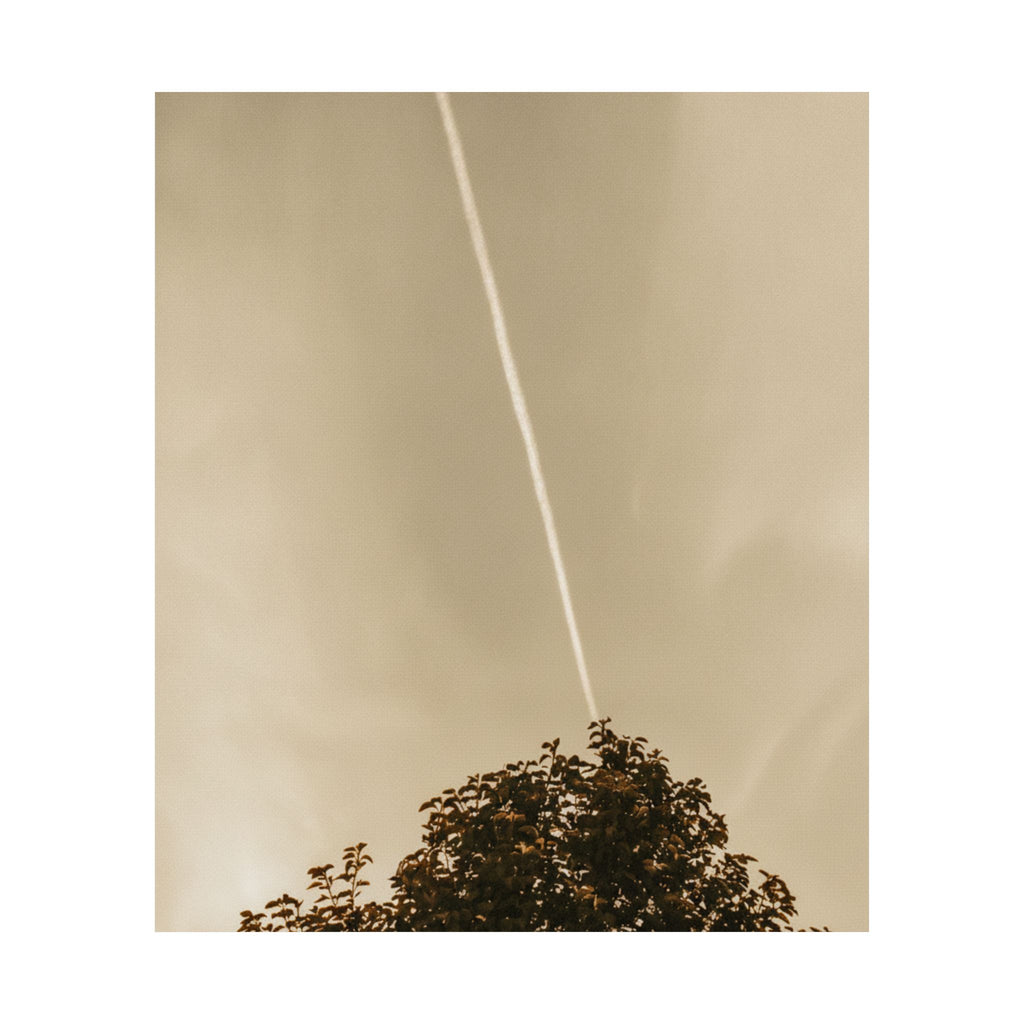 Scenic Nature — Contrail — Matte Poster