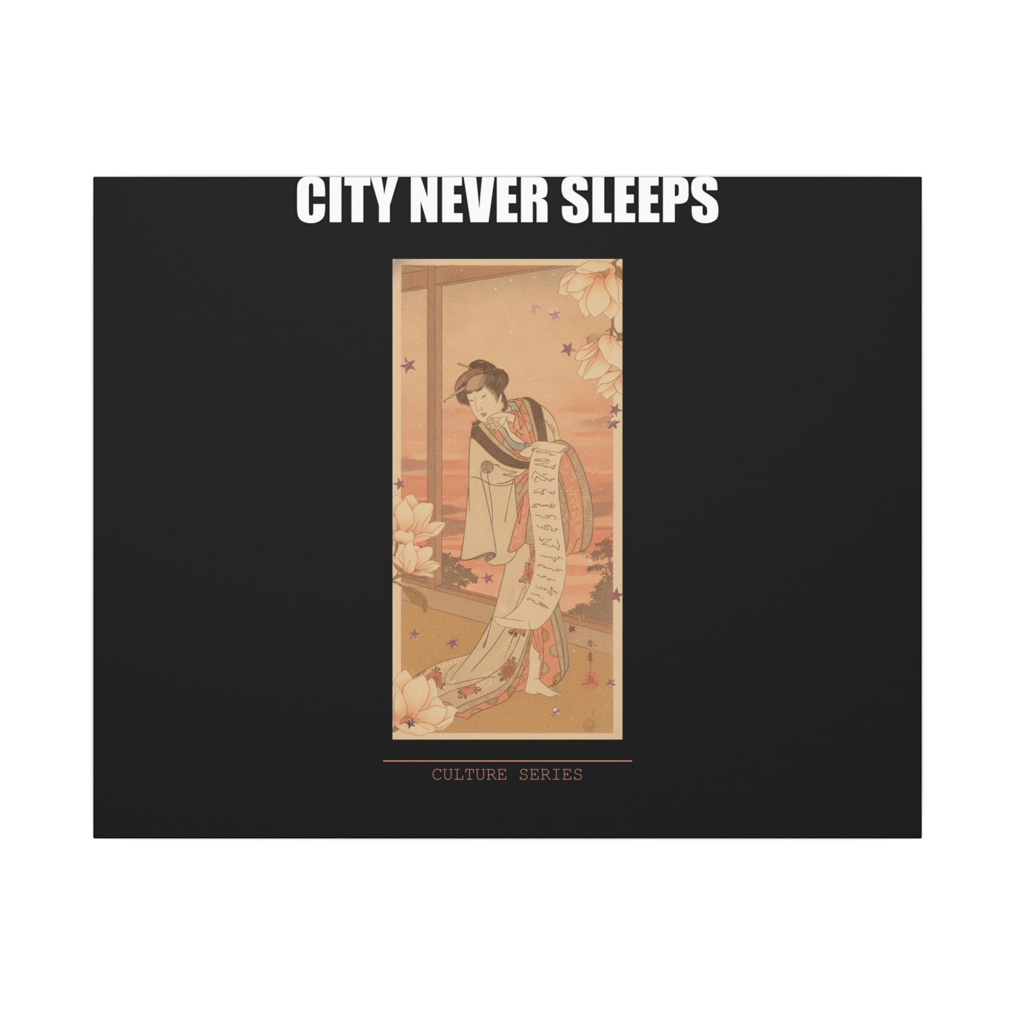 STREET CERTIFIED | The Second Yamashito Kinsaku As A Courtesan Standing In A Room — Matte Canvas