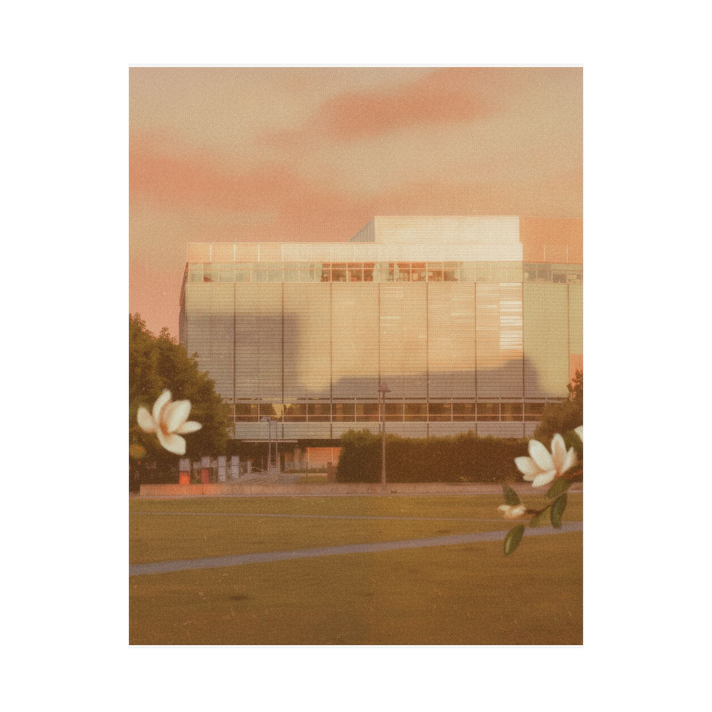 Southern Sunset — Building — Matte Poster