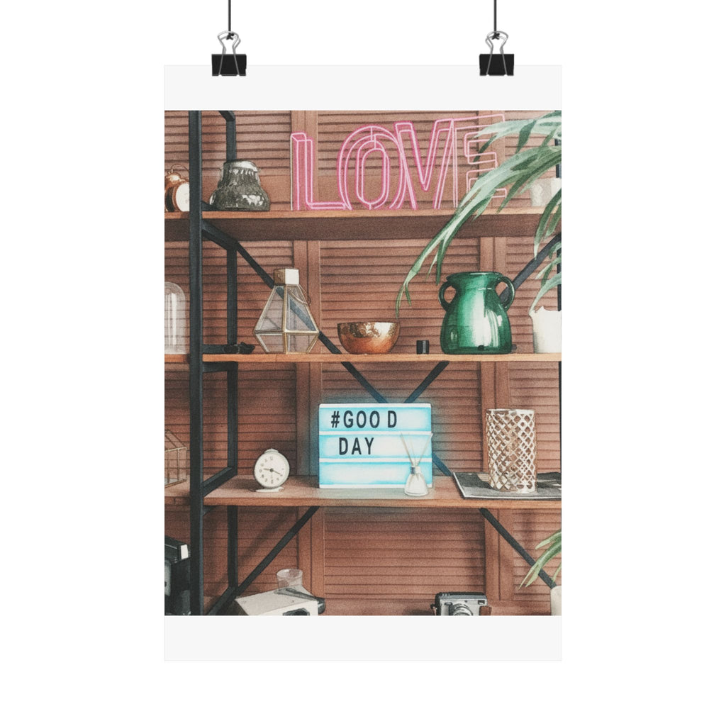 Watercolor — Home — Matte Poster