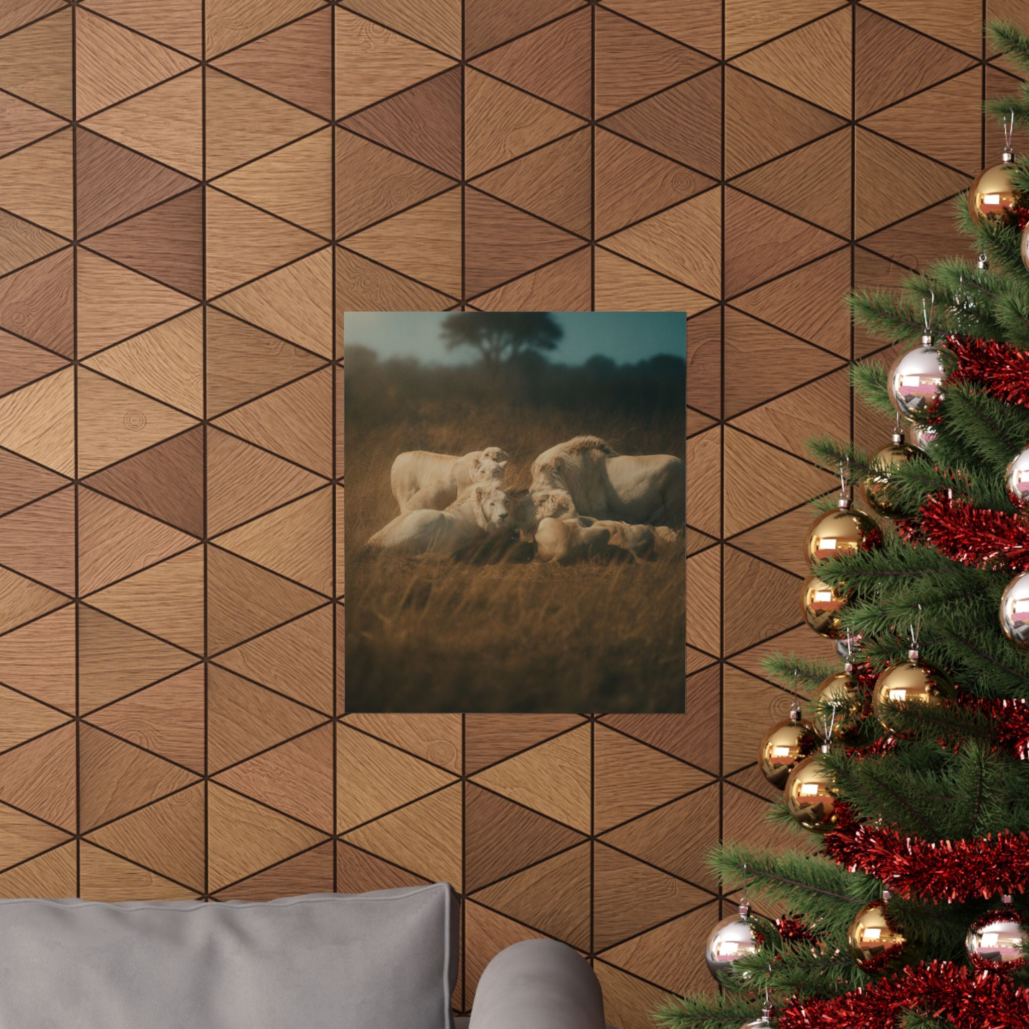 Cinematic — Lion — Matte Poster