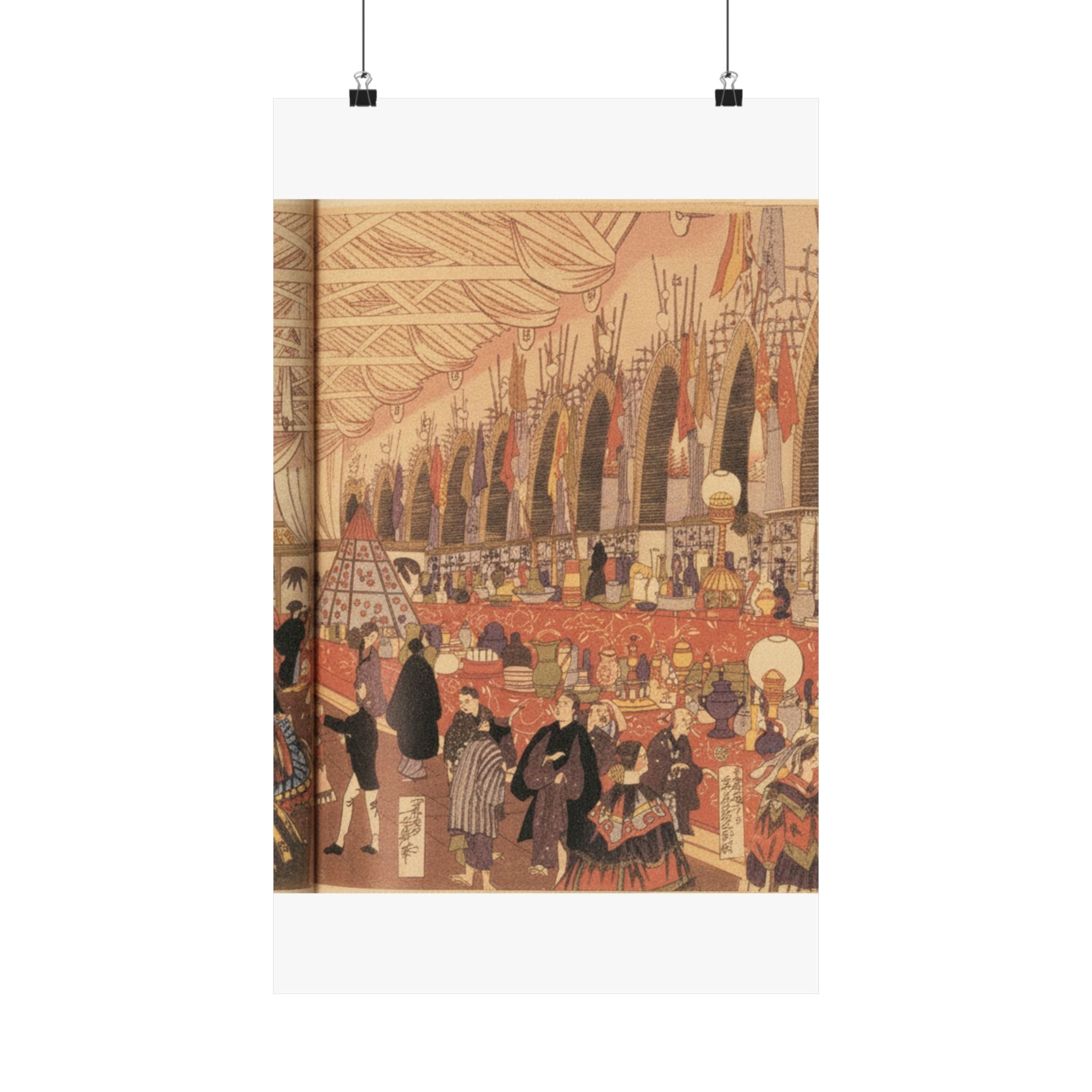 Southern Sunset — Picture Of A Prosperous English Trading Firm In Yokohama — Matte Poster