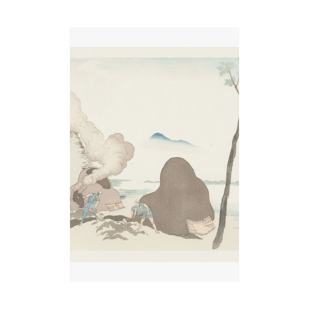 Watercolor — Asakusa Imado — Matte Poster