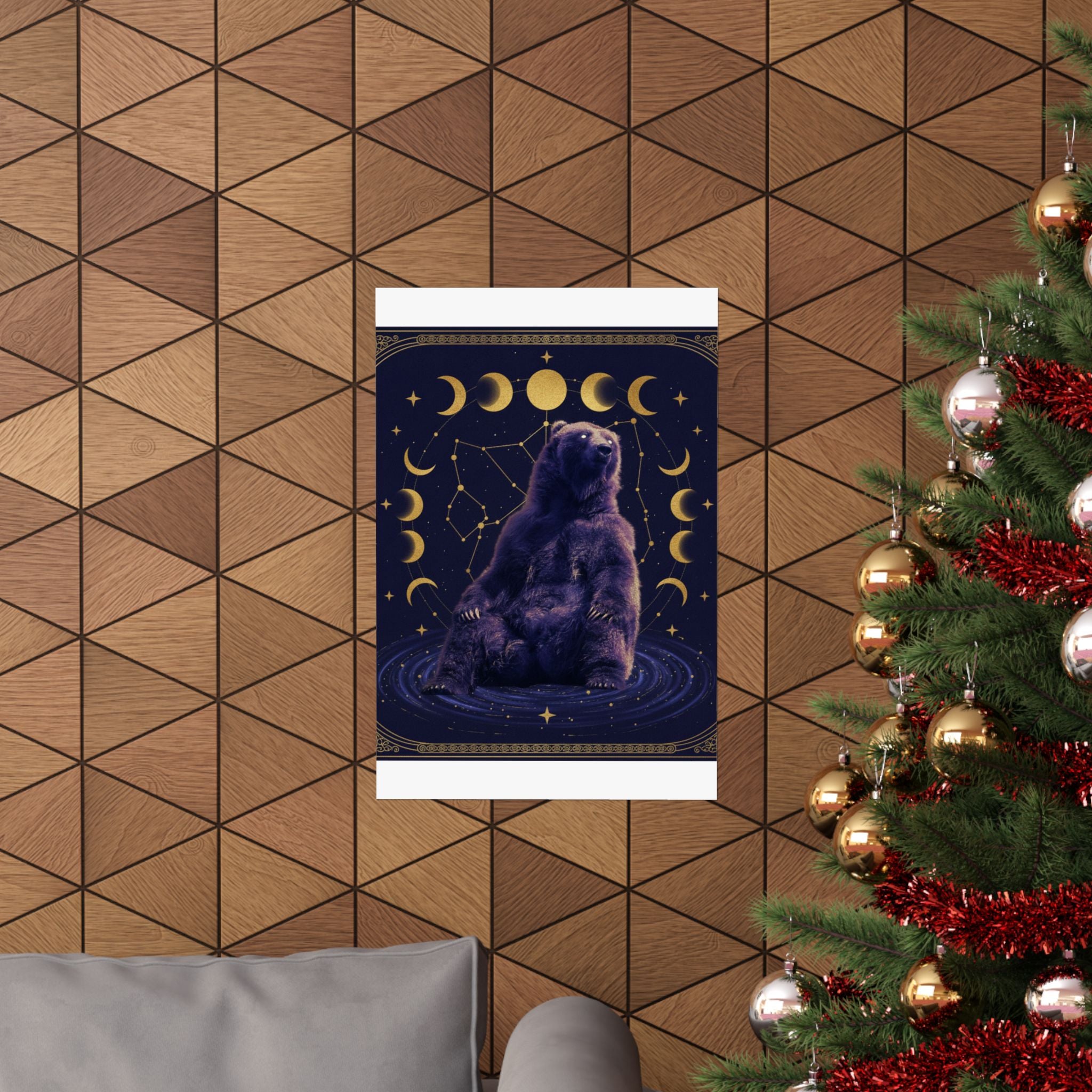 Celestial — Bear — Matte Poster